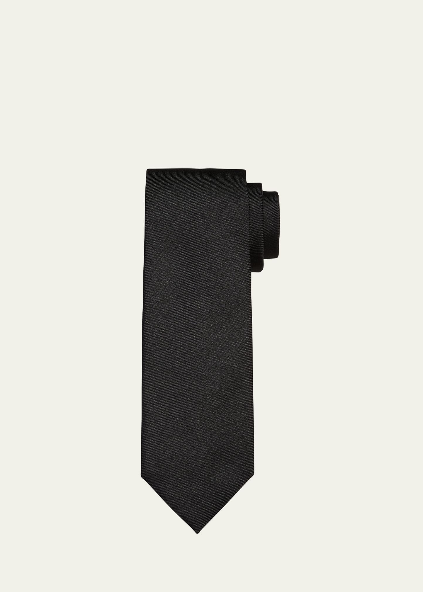 TOM FORD Men's Solid Silk Tie