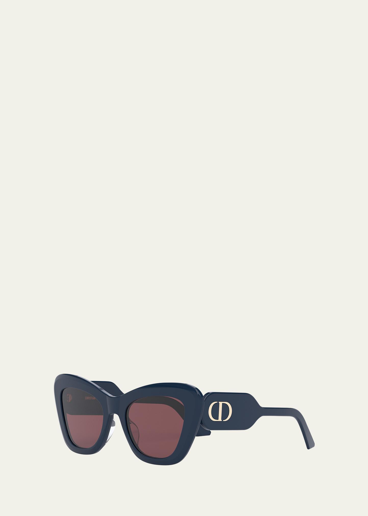 Dior Bobby Cat-Eye Sunglasses DIOR EYEWEAR MissDior B4U cat-eye acetate and gold-tone  main image 2
