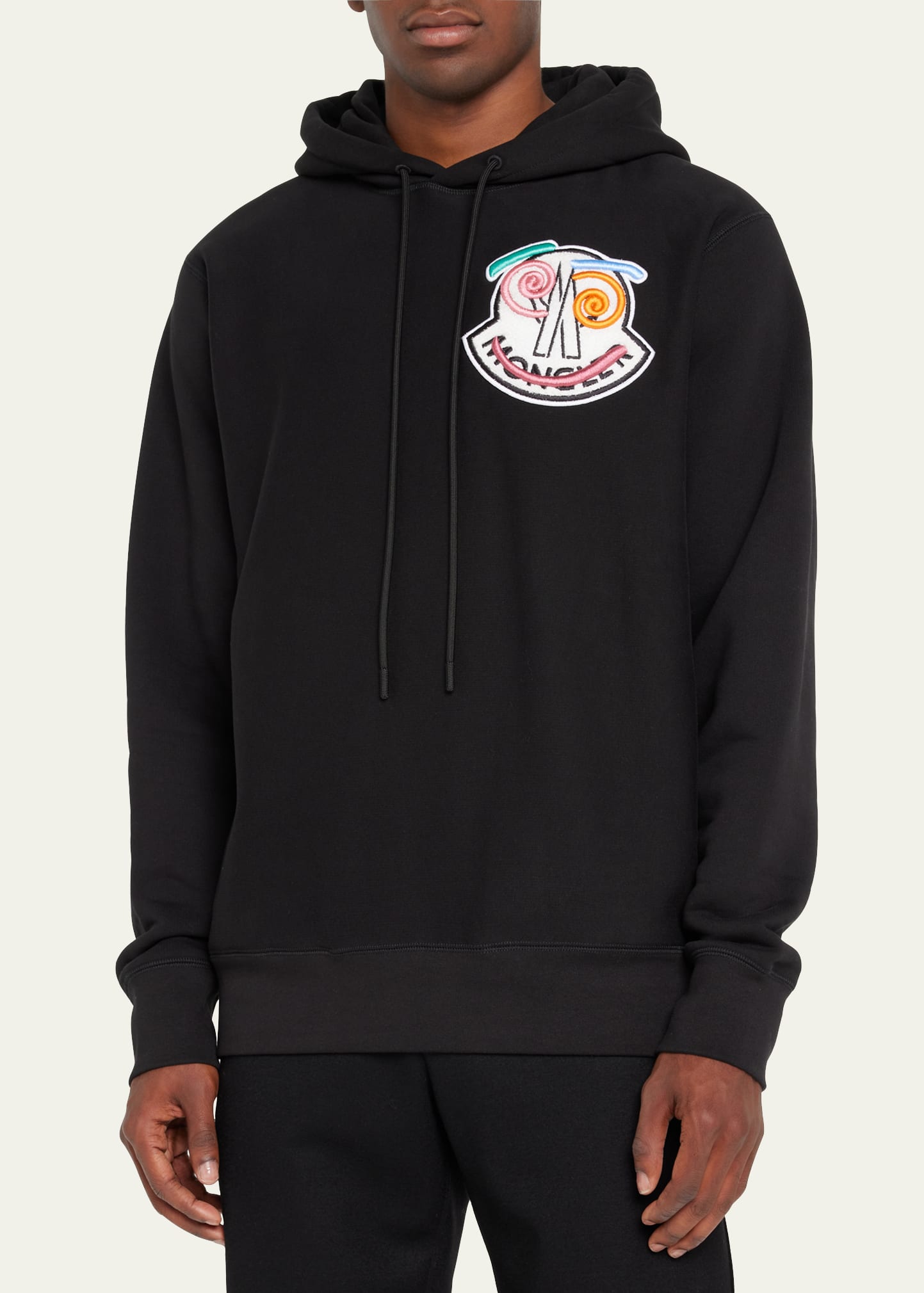 Moncler Genius 2 Moncler 1952 Logo Patch Hoodie - Bergdorf Goodman