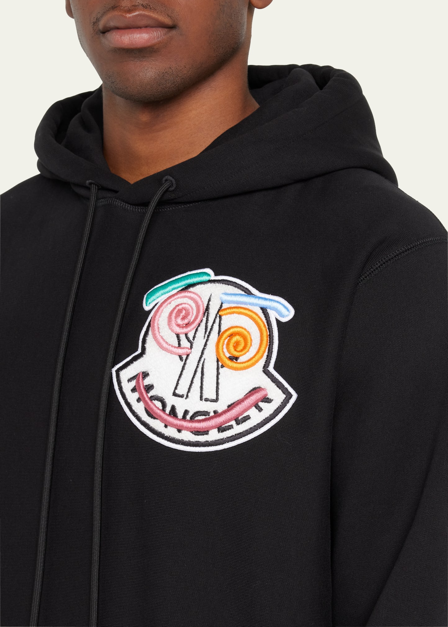 Moncler Genius 2 Moncler 1952 Logo Patch Hoodie - Bergdorf Goodman