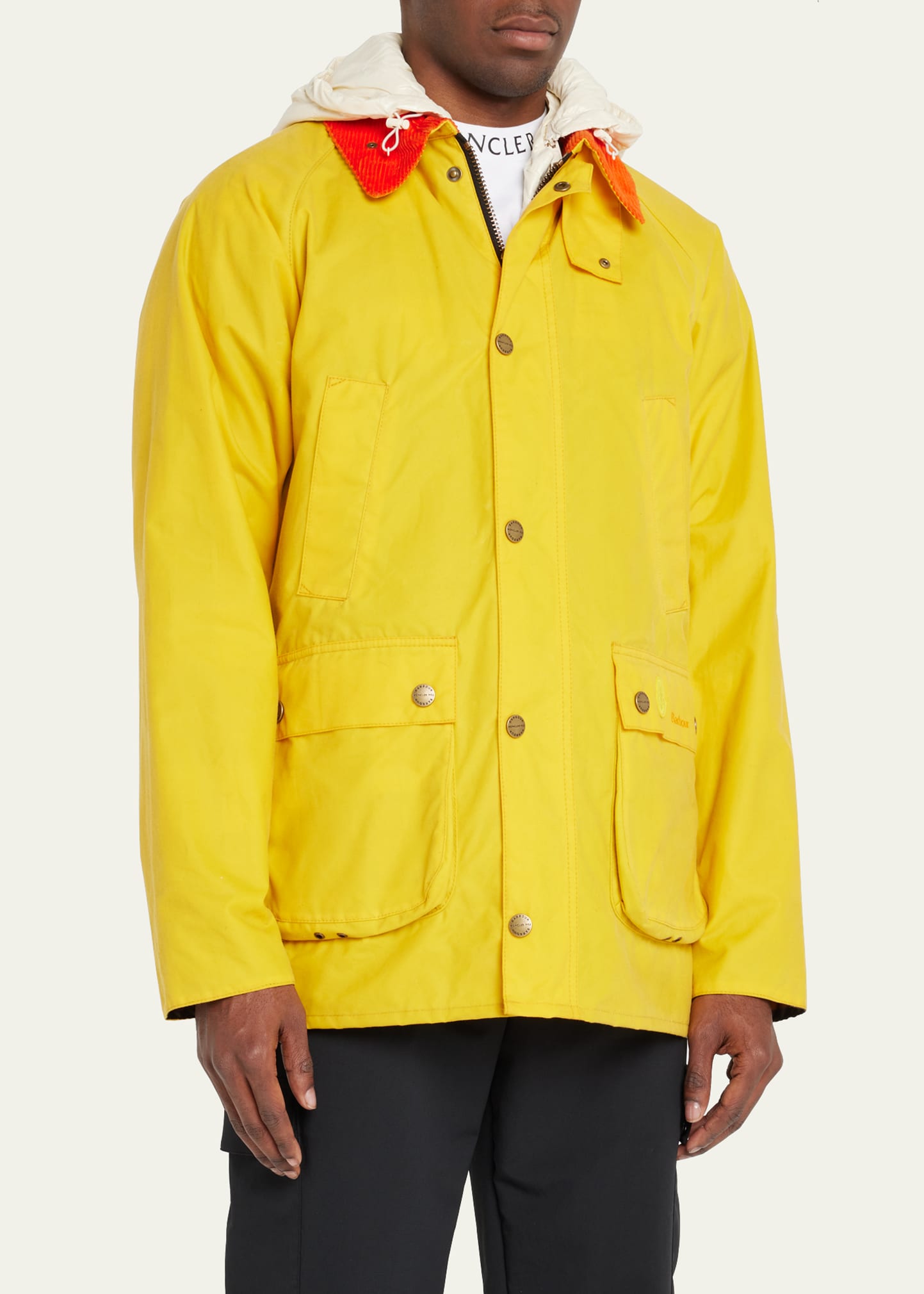 MONCLER 1952 Barbour Wight ジャケット　バブアー　L MONCLER 1952 Barbour Wight ジャケット バブアー L Moncler Genius