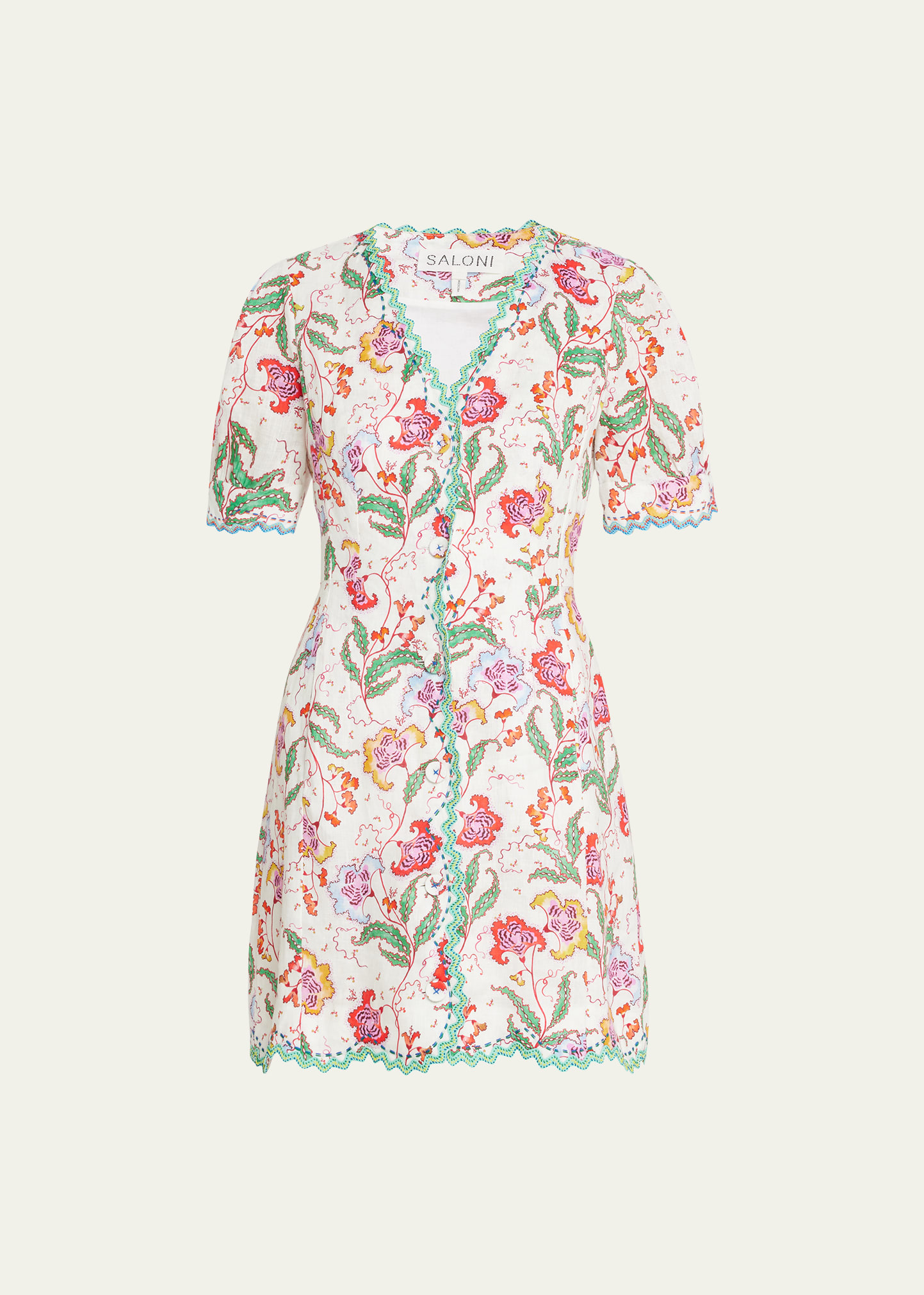 zara linen blazer dress CURAAE Zara Blazer Dress in Beige main image 0