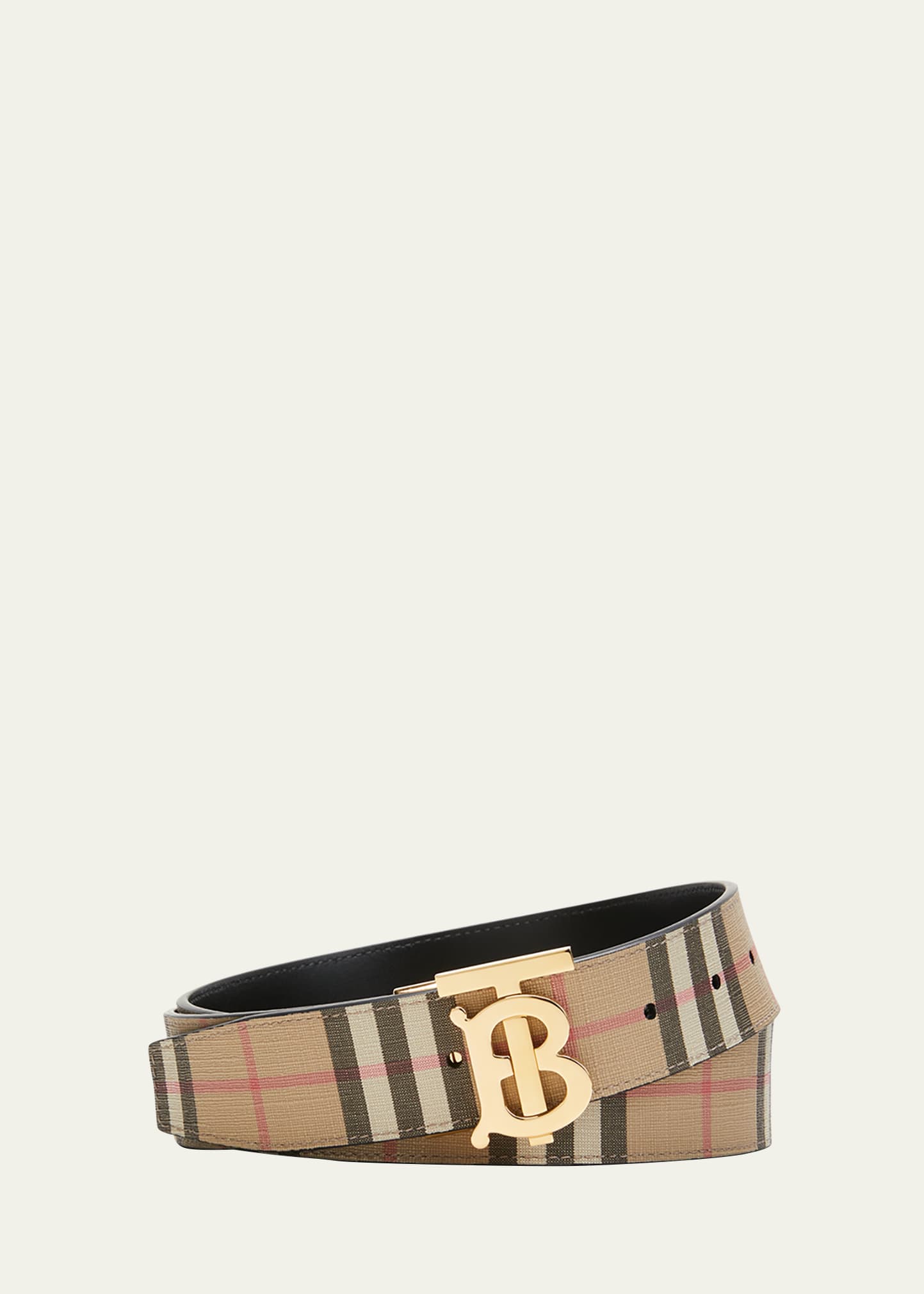 Burberry Reversible Tb Buckle Belt in Brown for Men