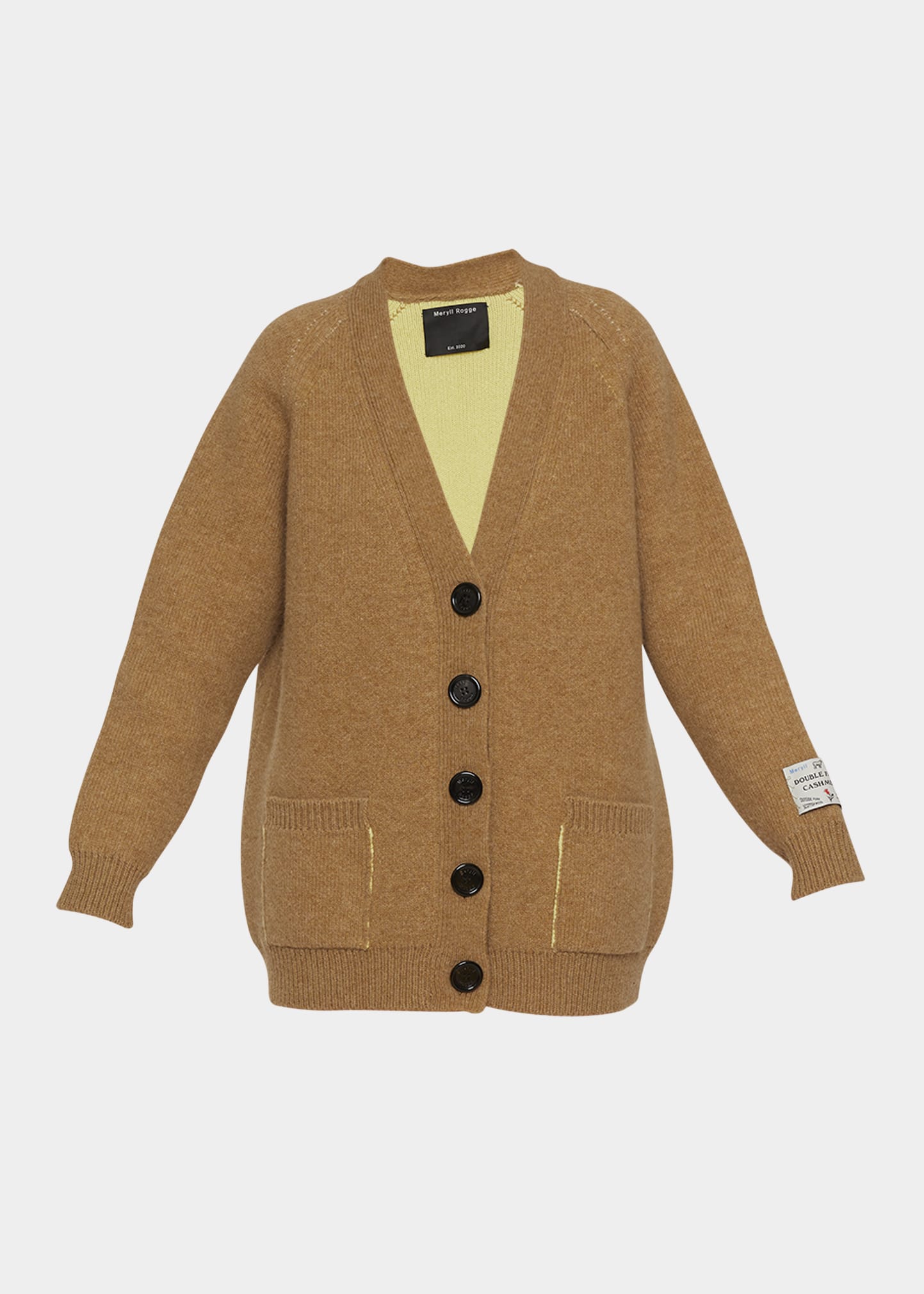 MERYLL ROGGE Oversized Wool-Cashmere Cardigan - Bergdorf Goodman