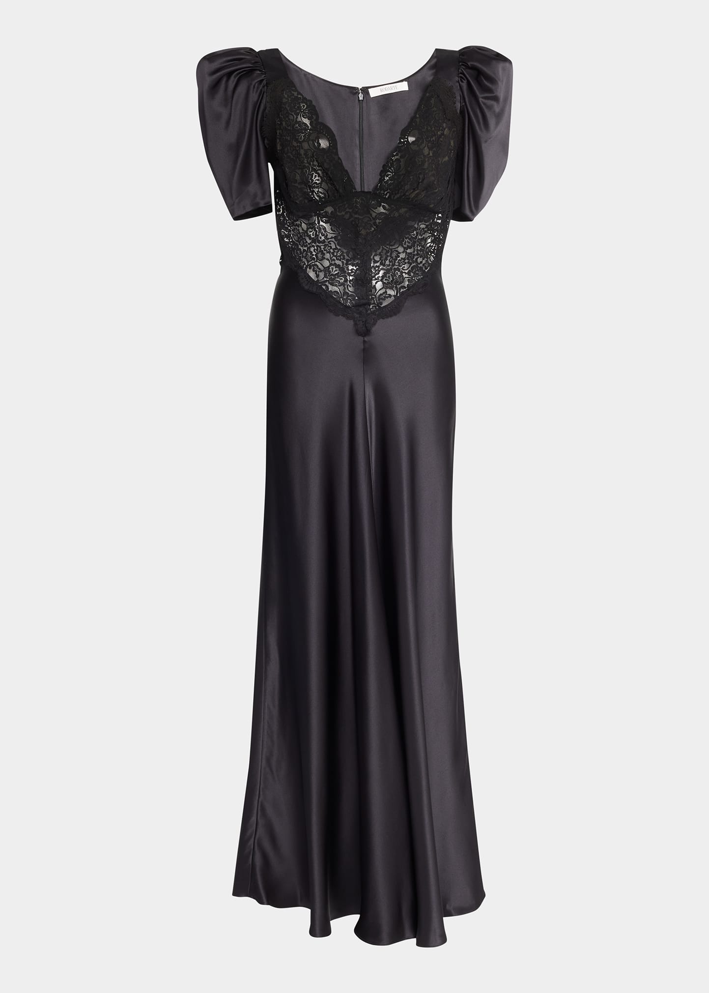 3 4 lace wedding dress 3/4 Length Sleeve A-Line Mikado Wedding Dress EU44 / Similar Lace (Off-White)