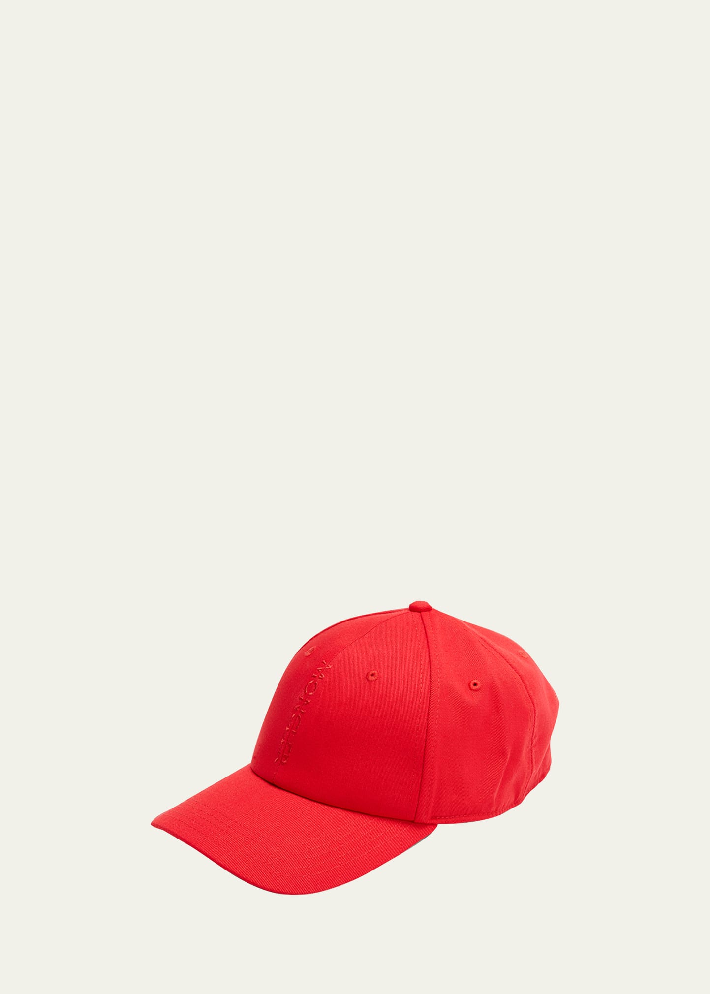 Red cheap moncler cap