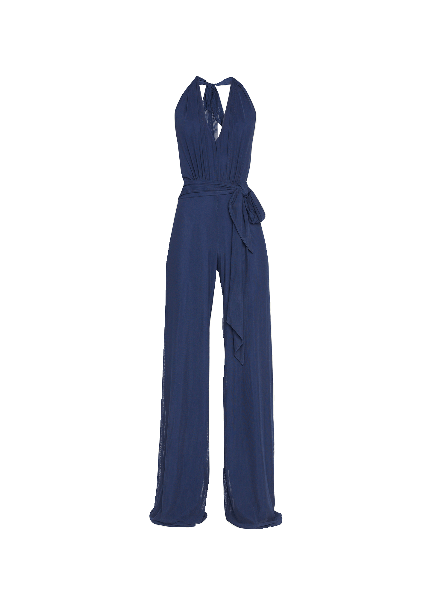 3.1 Phillip Lim Satin Menswear Belted Jumpsuit - Bergdorf Goodman