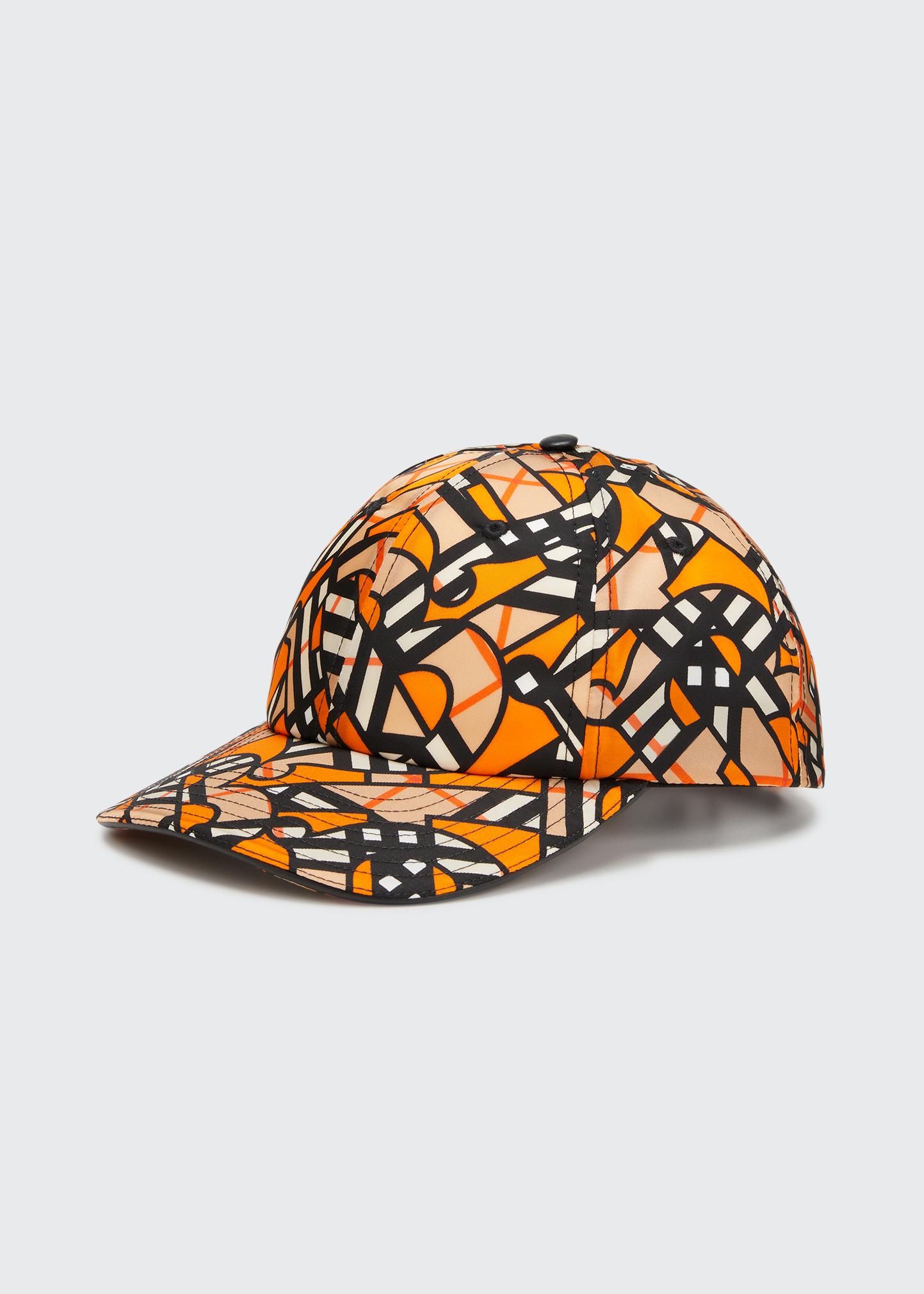 Burberry Men's Monogram Nylon Baseball Cap - Bergdorf Goodman
