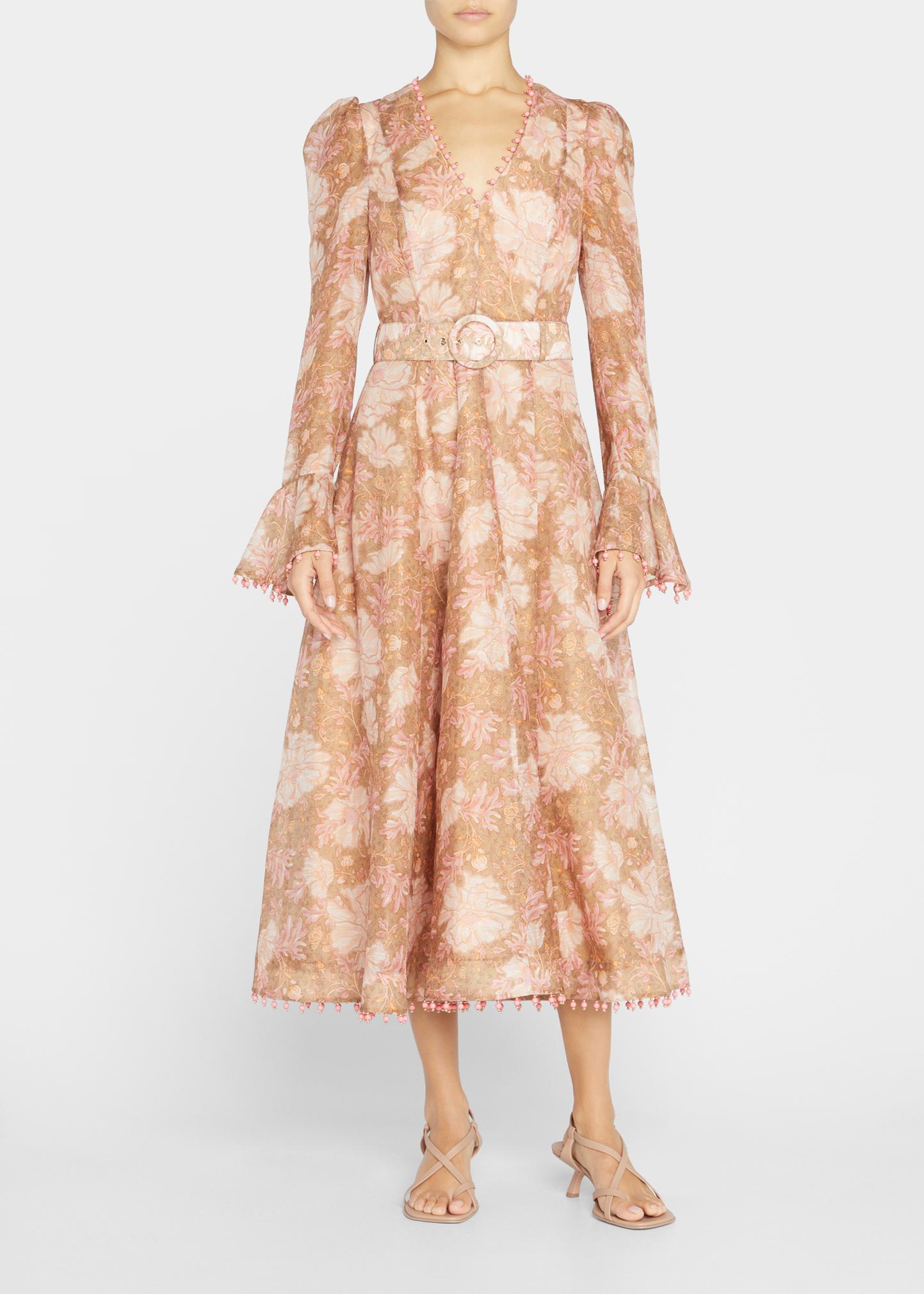 chinese dress ladies Zimmermann Hypnotic Lace Trim Mini Dress | Cream Cascade