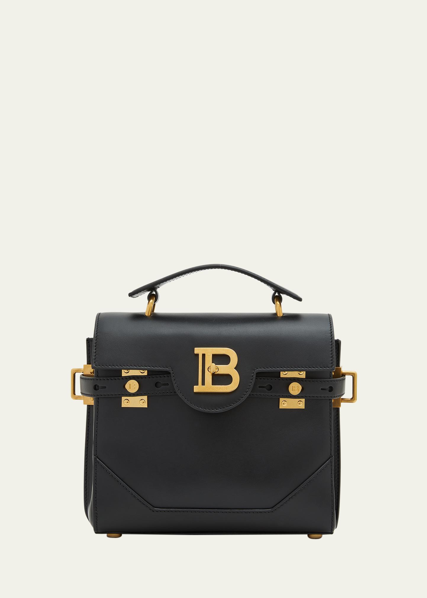 Balmain BBuzz 23 Top-Handle Bag in Leather - Bergdorf Goodman