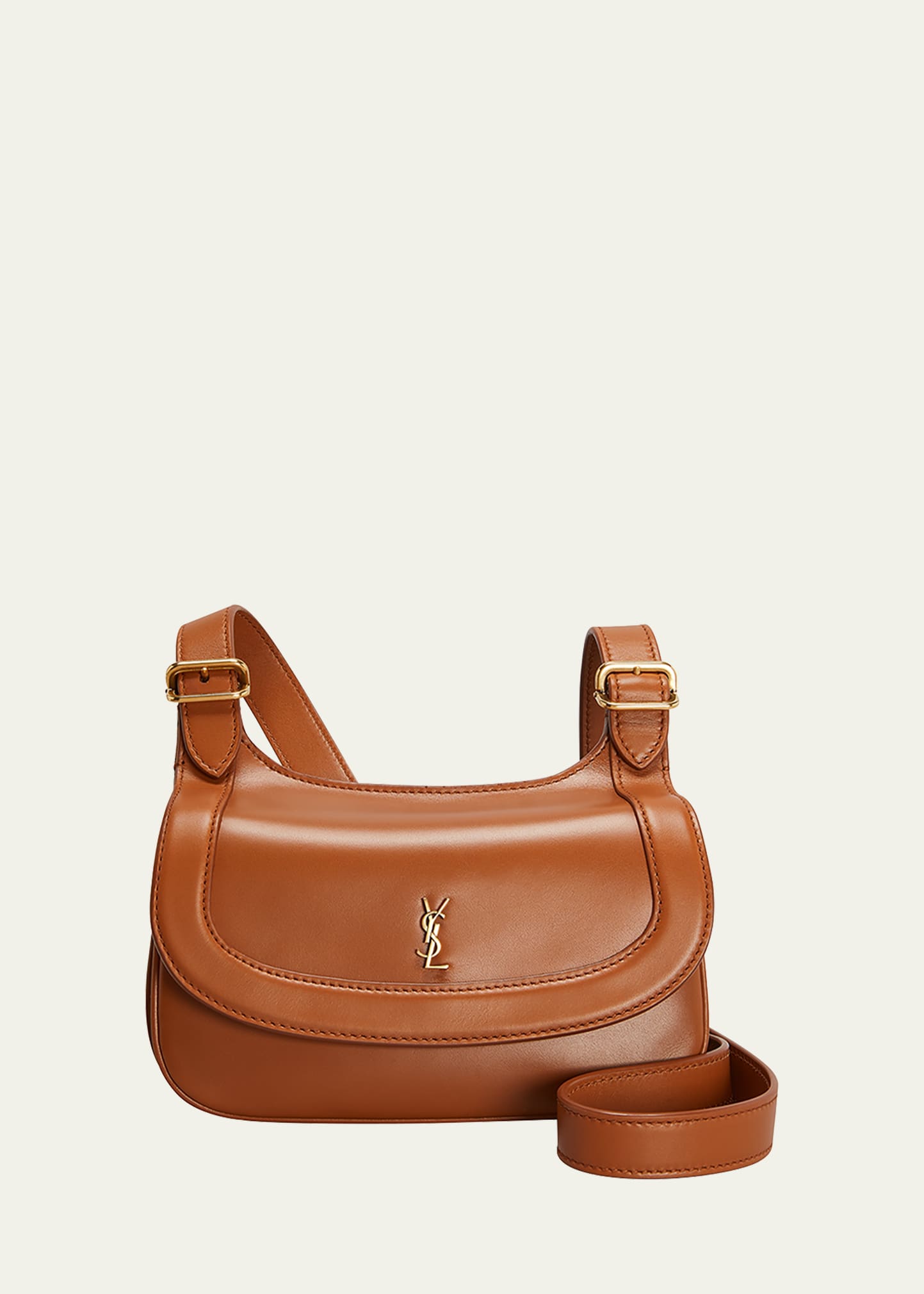 Saint Laurent Charlie Small Leather Shoulder Bag