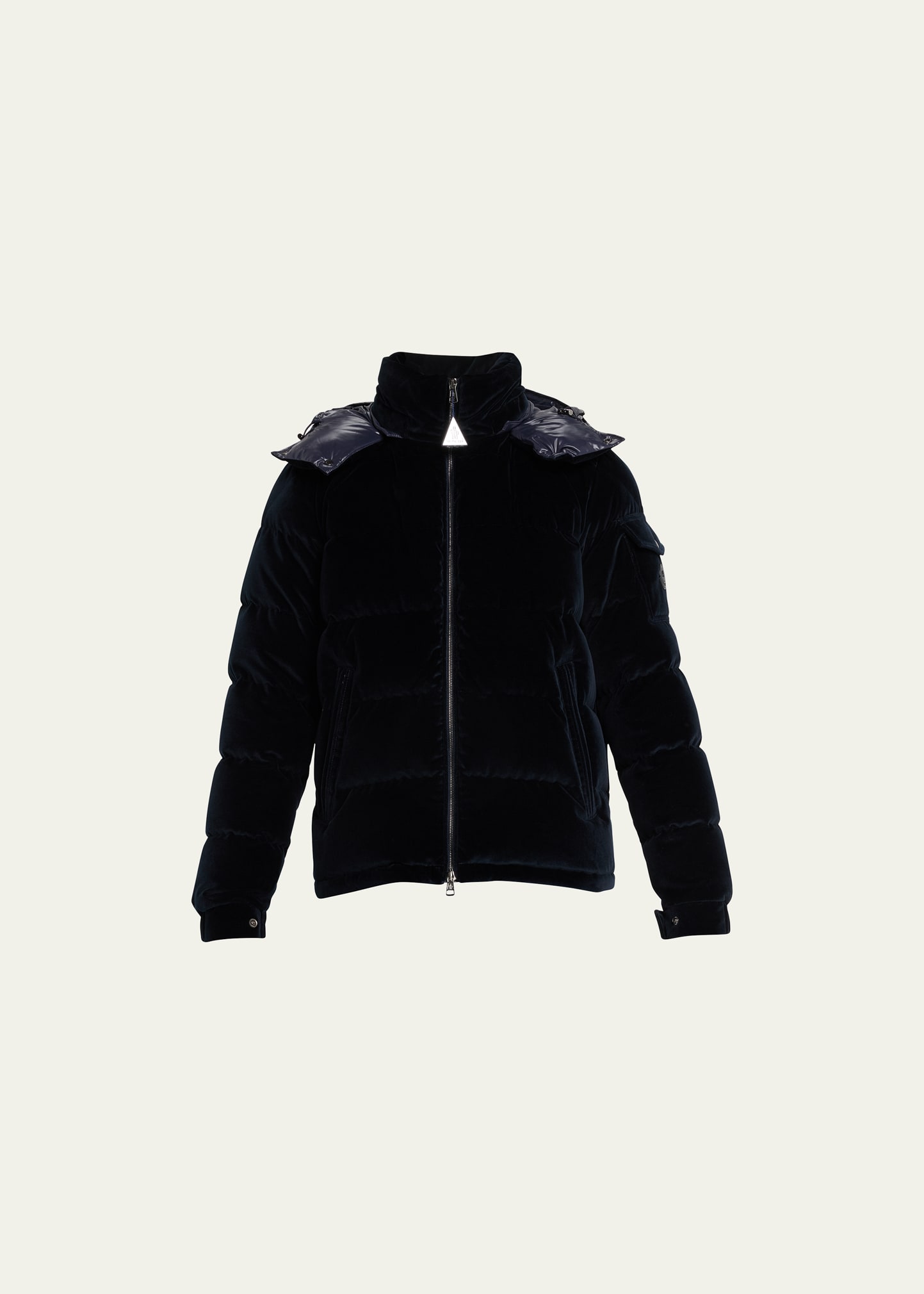 Mens velvet hot sale puffer jacket