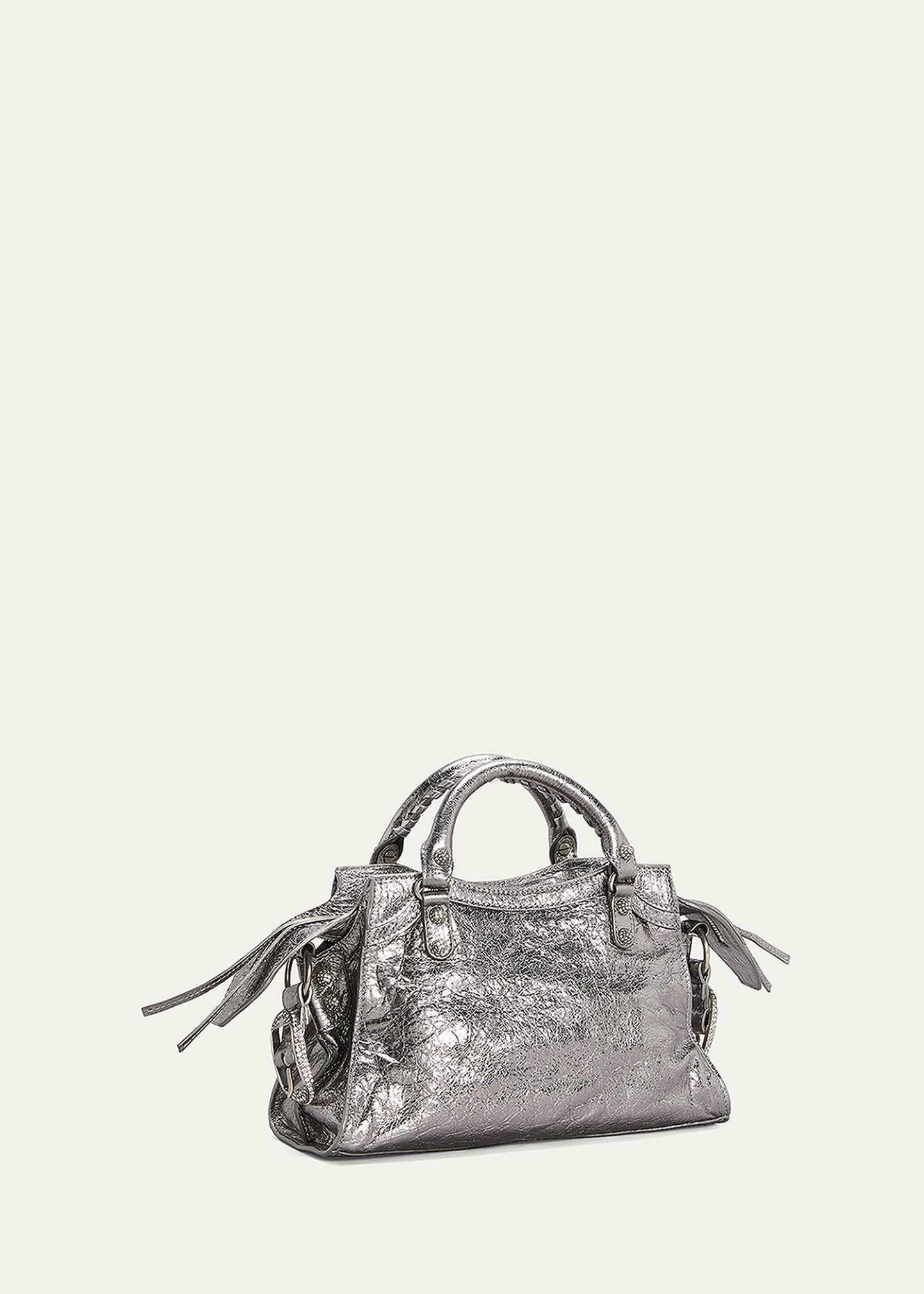Balenciaga Neo Cagole xs 売ります‼️‼️ Balenciaga Neo Cagole XS Metallic Strass Top-Handle Bag - Bergdorf