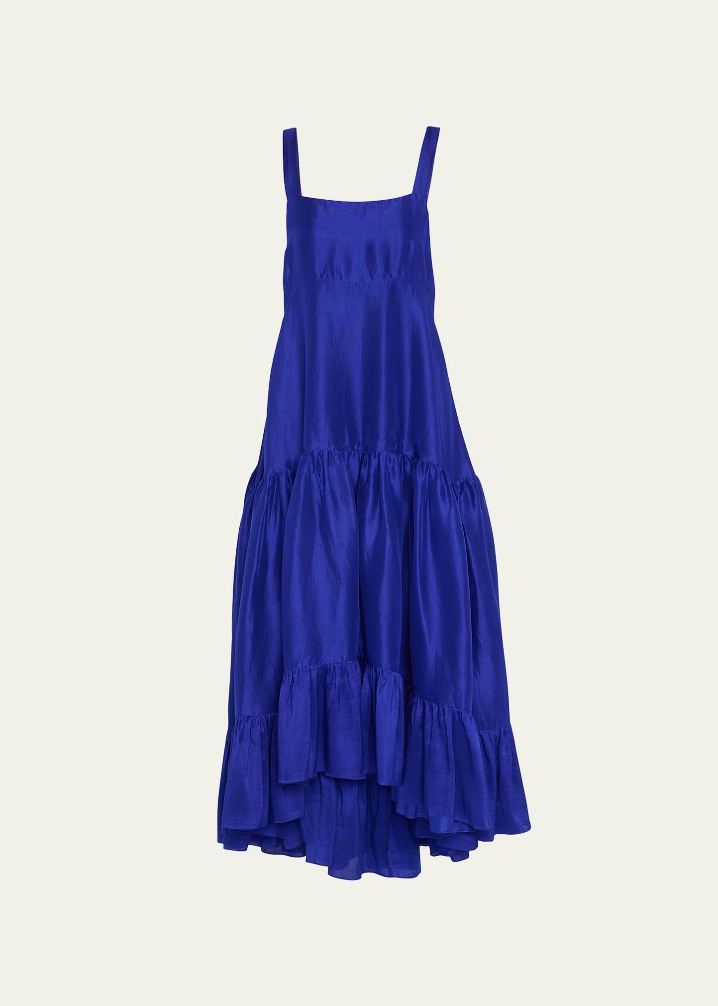zara blue tiered dress Zara Size M Tiered Blue Floral Dress – oppspot
