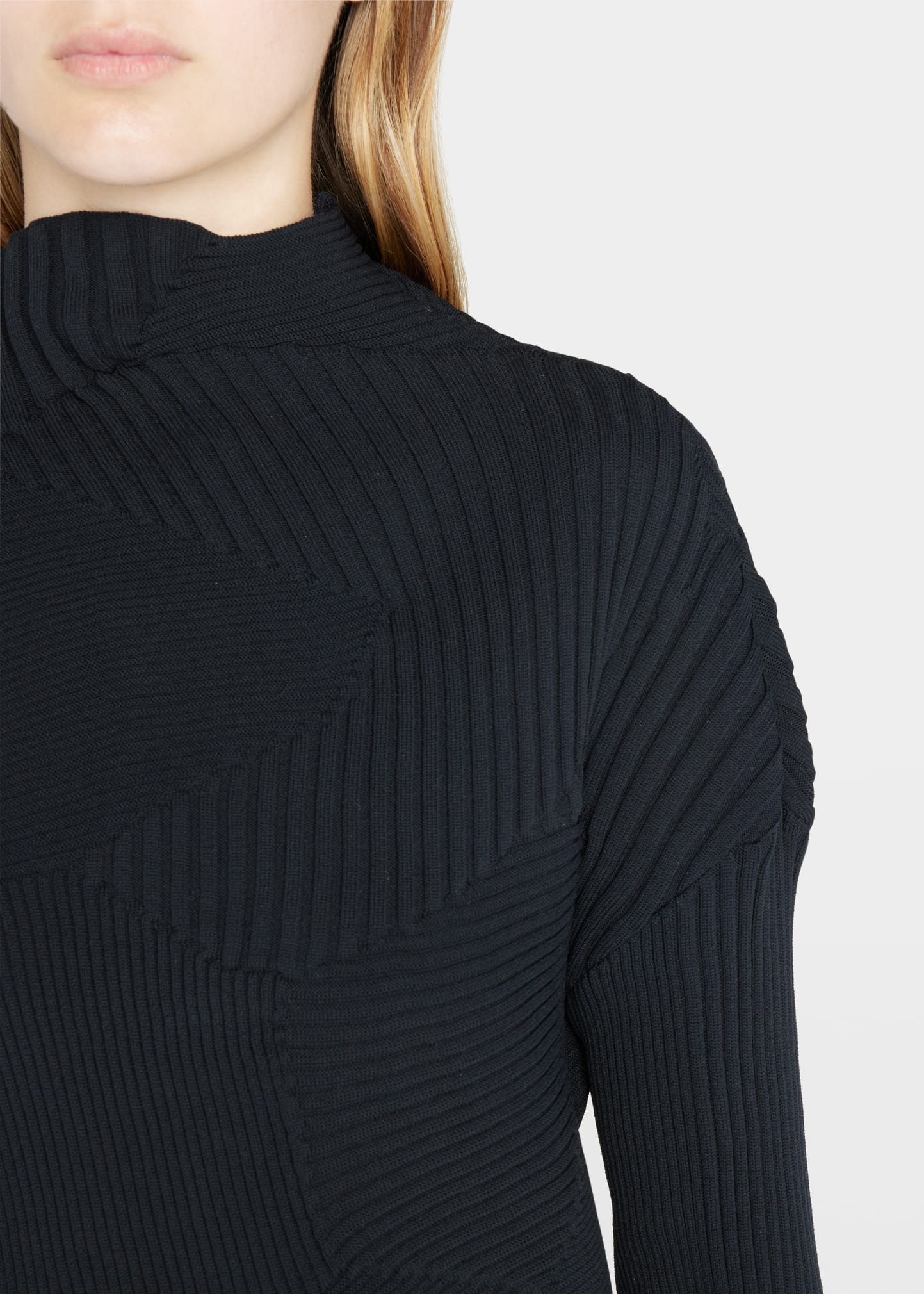 Issey Miyake Kone Kone Pleated Long-Sleeve Top - Bergdorf Goodman