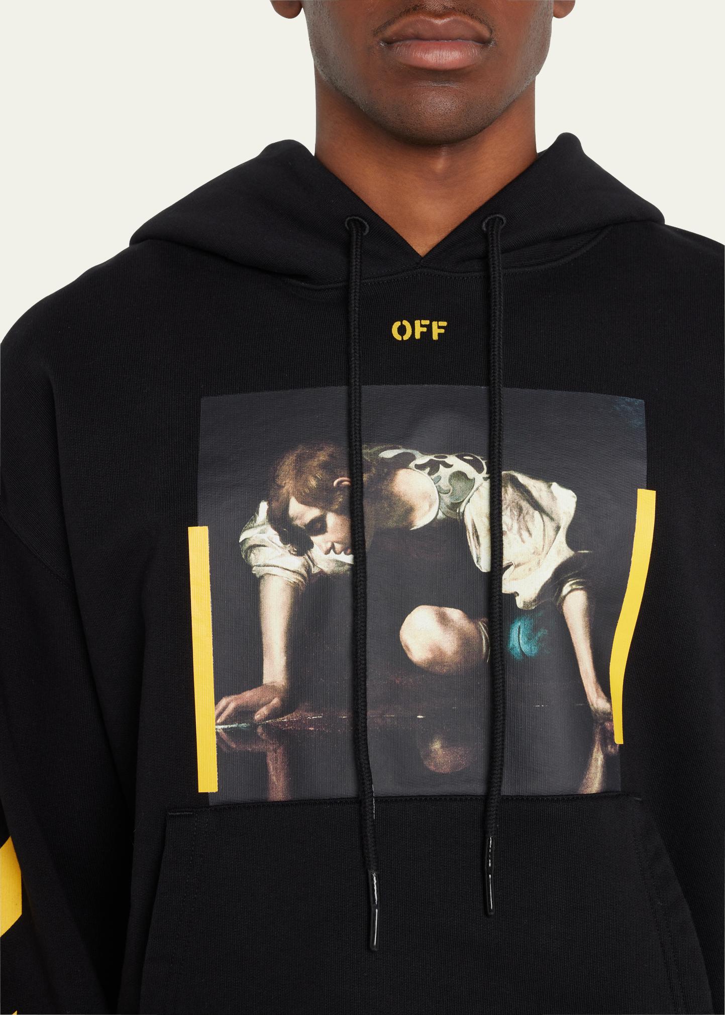 Off-White Men's Caravaggio Narcissus Hoodie - Bergdorf Goodman