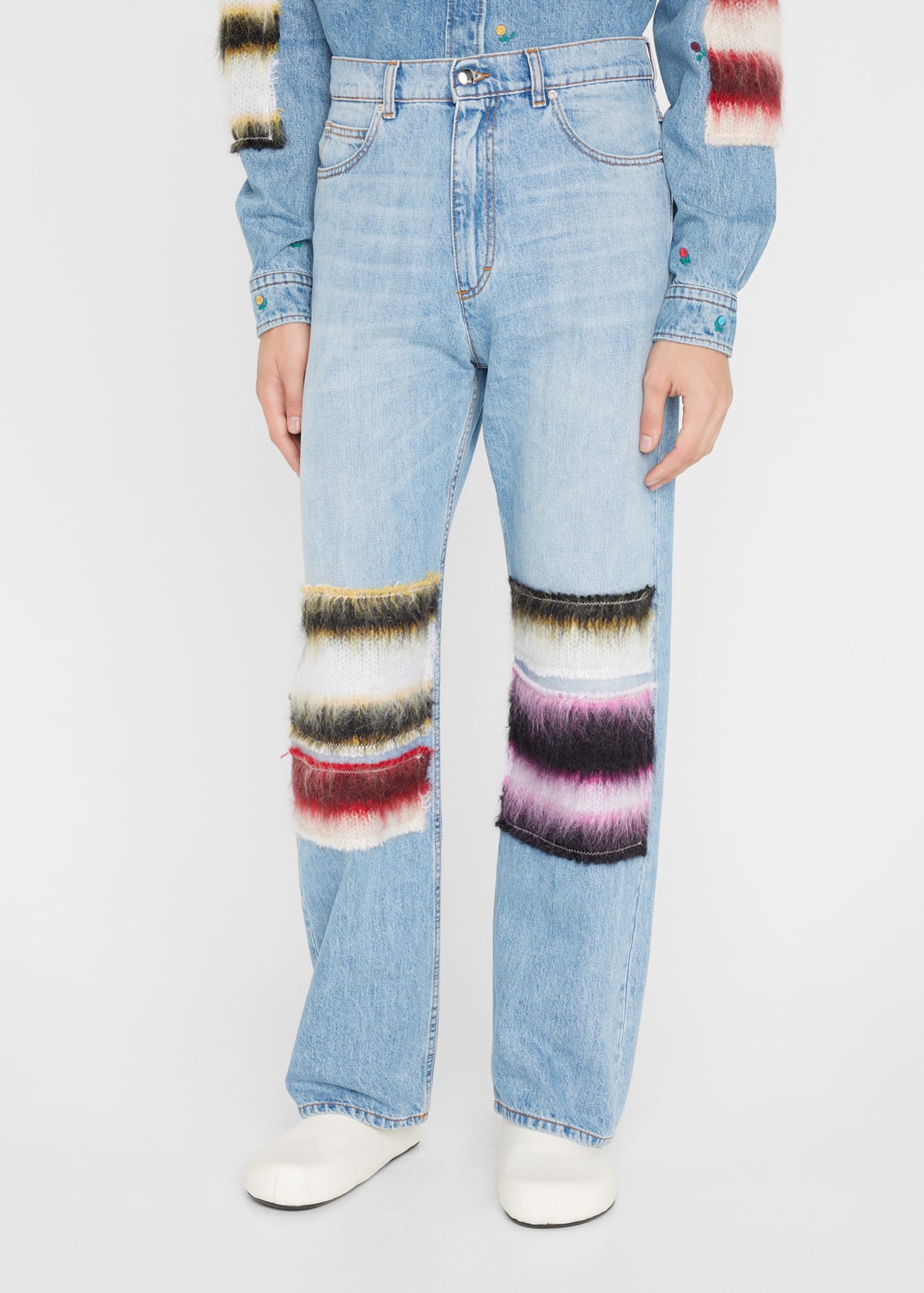 パンツ MARNI 21aw panelled denim jeans Denim Canvas | Official Online Store | Marni