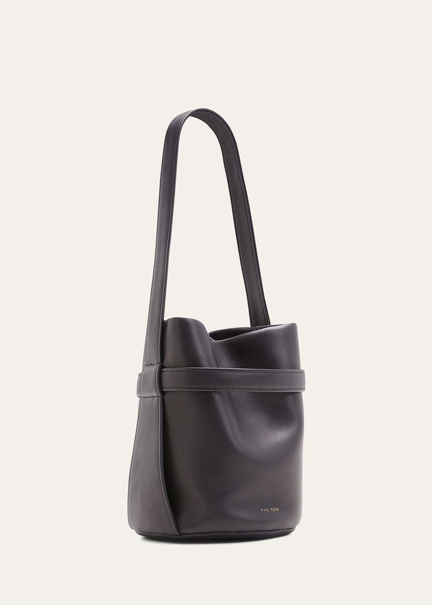 THE ROW Leo Mini Saddle Hobo Bag in Leather - Bergdorf Goodman