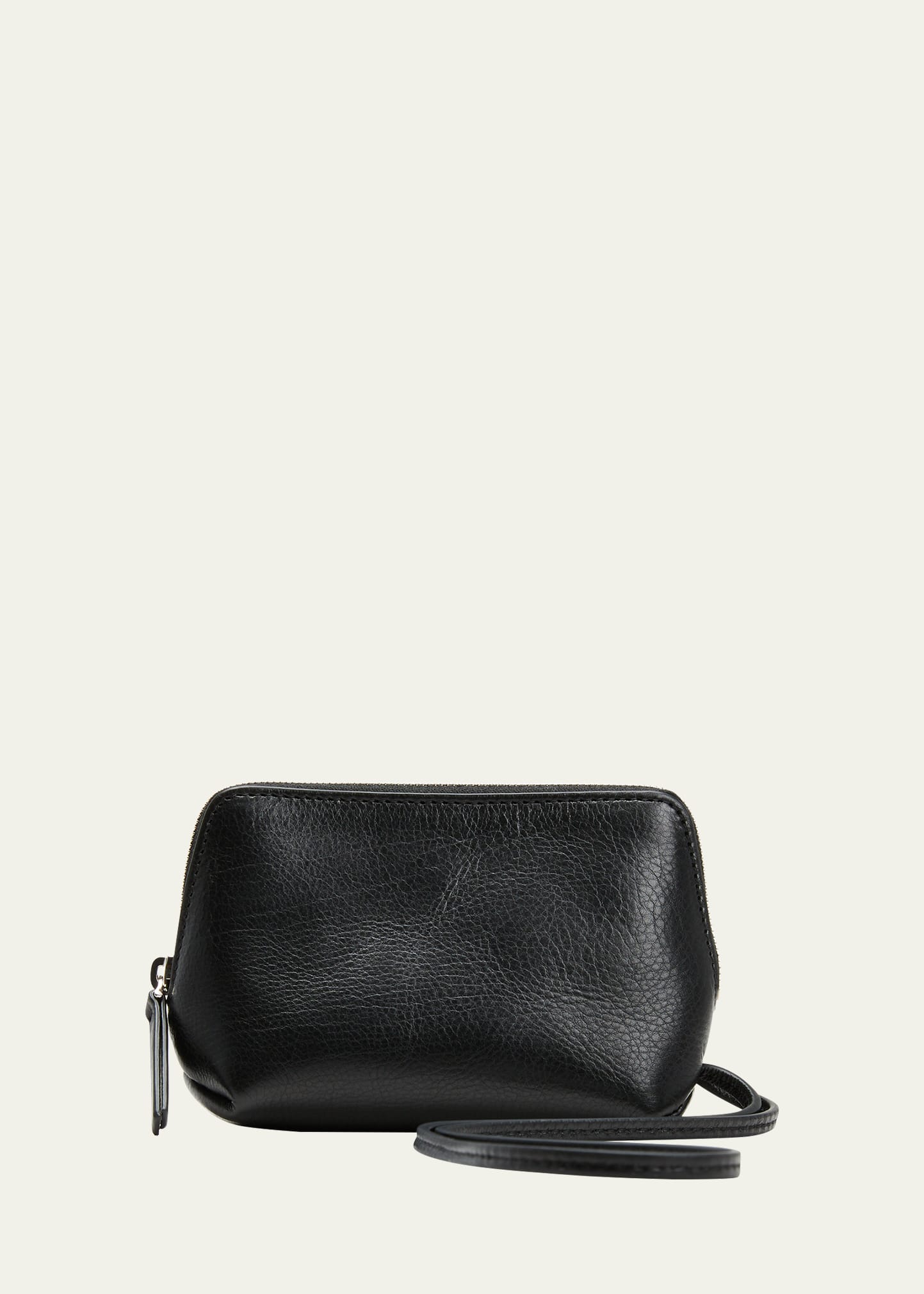 THE ROW Owen Small Pouch Bag in Grain Leather Bergdorf Goodman