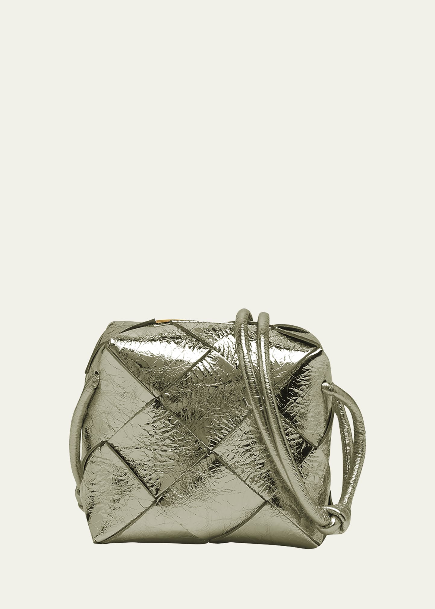 【BOTTEGA VENETA】SMALL CASSETTE CAMERA BAG Bottega Veneta Navy Small Cassette Camera Bag Bottega Veneta
