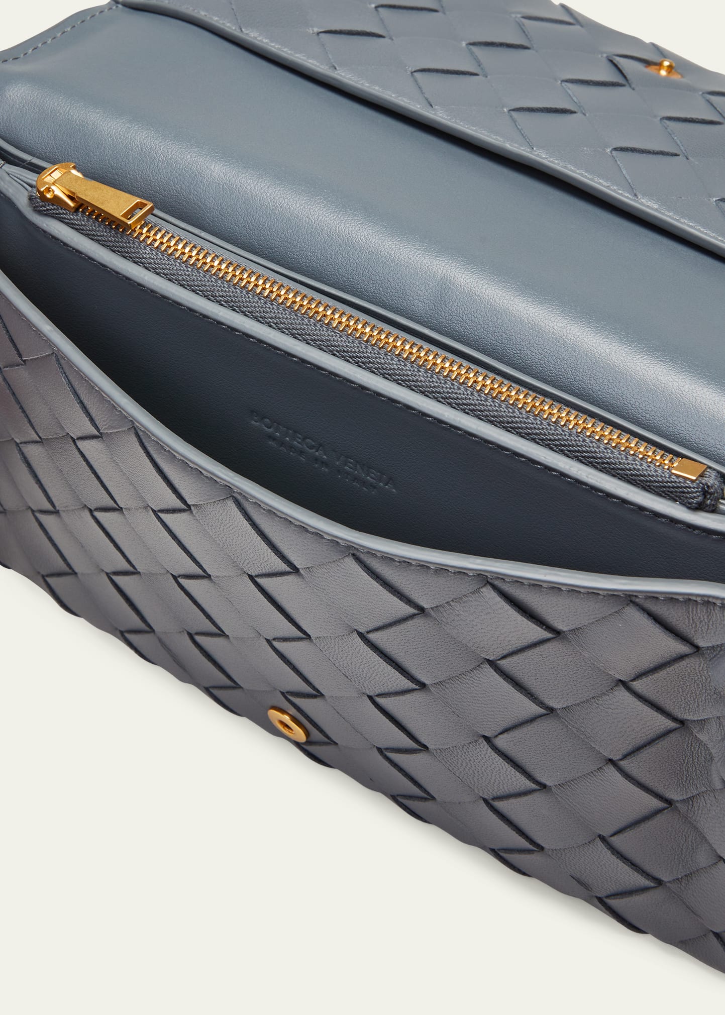 Bottega Veneta Intrecciato Wallet on Strap - Bergdorf Goodman