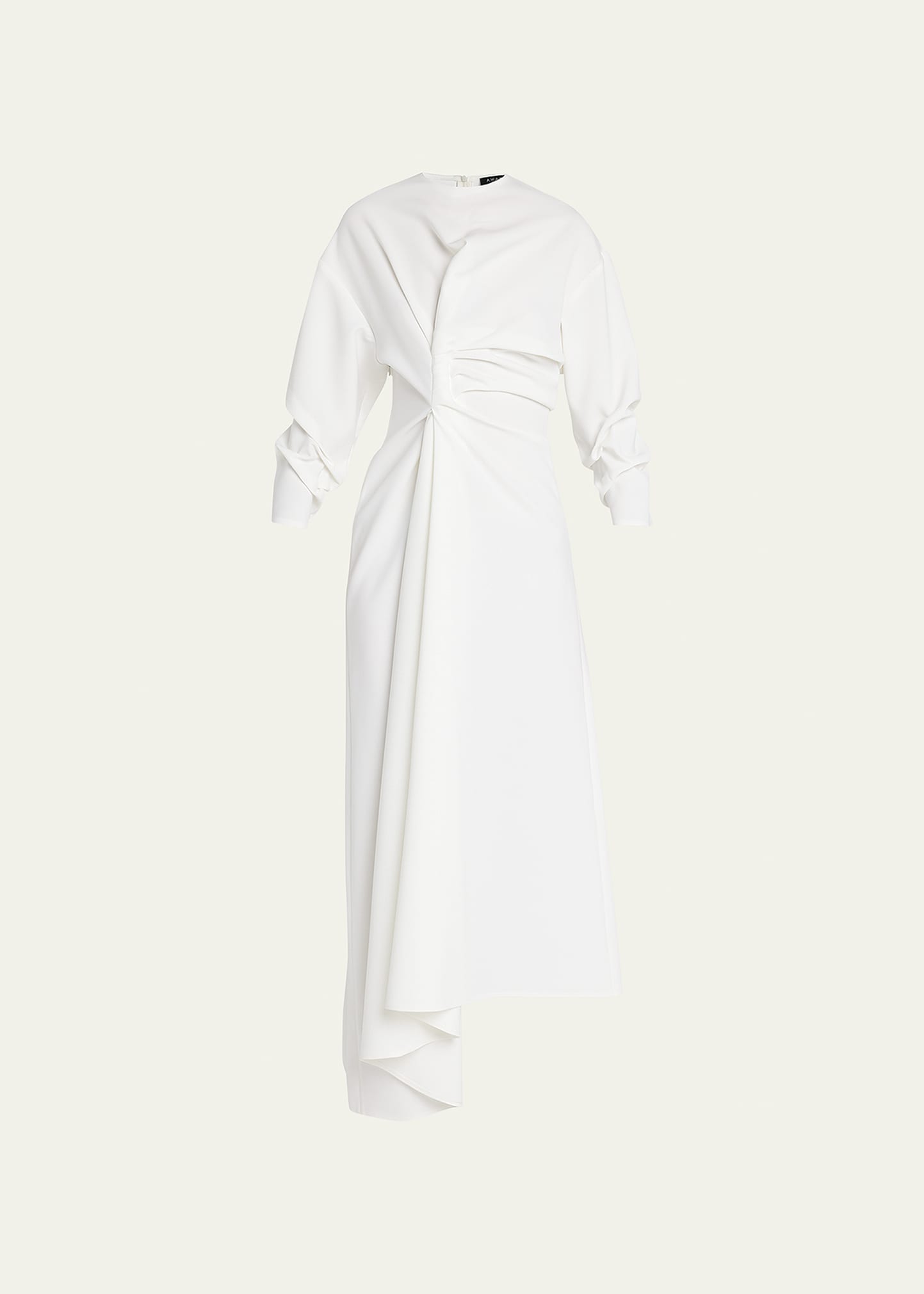 A.W.A.K.E. MODE Asymmetric Gathered Maxi Dress - Bergdorf Goodman