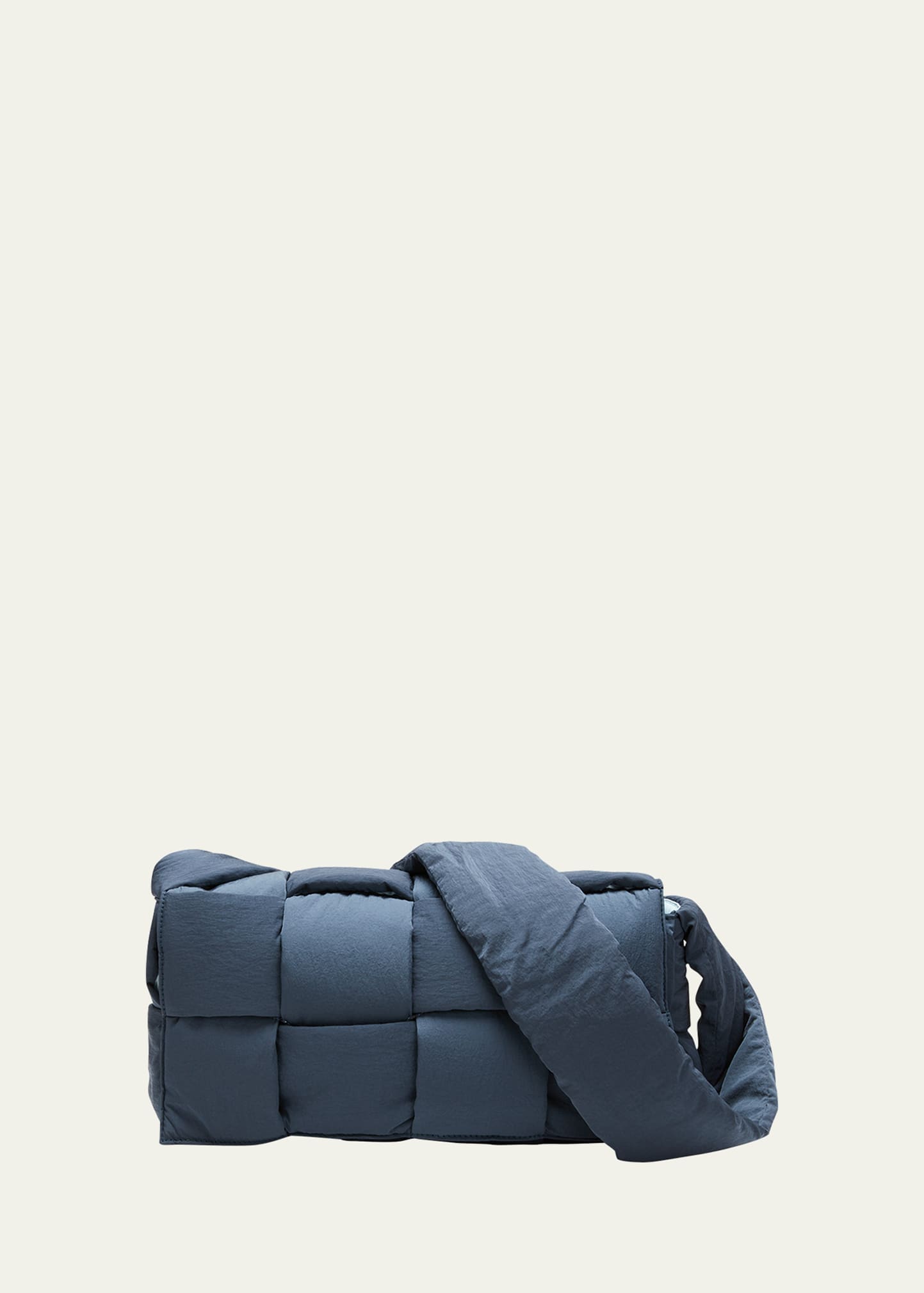 Bottega Veneta Mini Cassette Shoulder Bag in Blue for Men