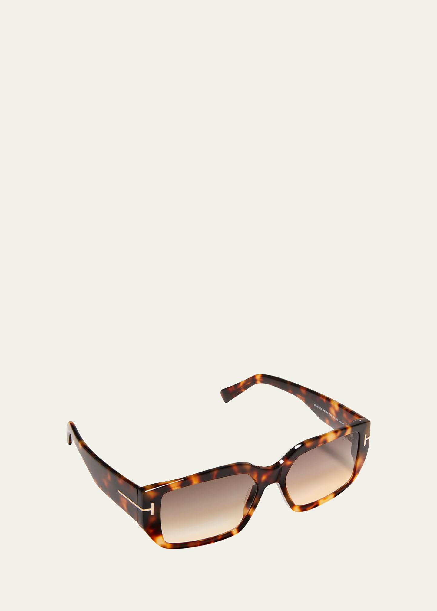 TOM FORD Men's Silvano-02 T-Logo Rectangle Sunglasses - Bergdorf Goodman