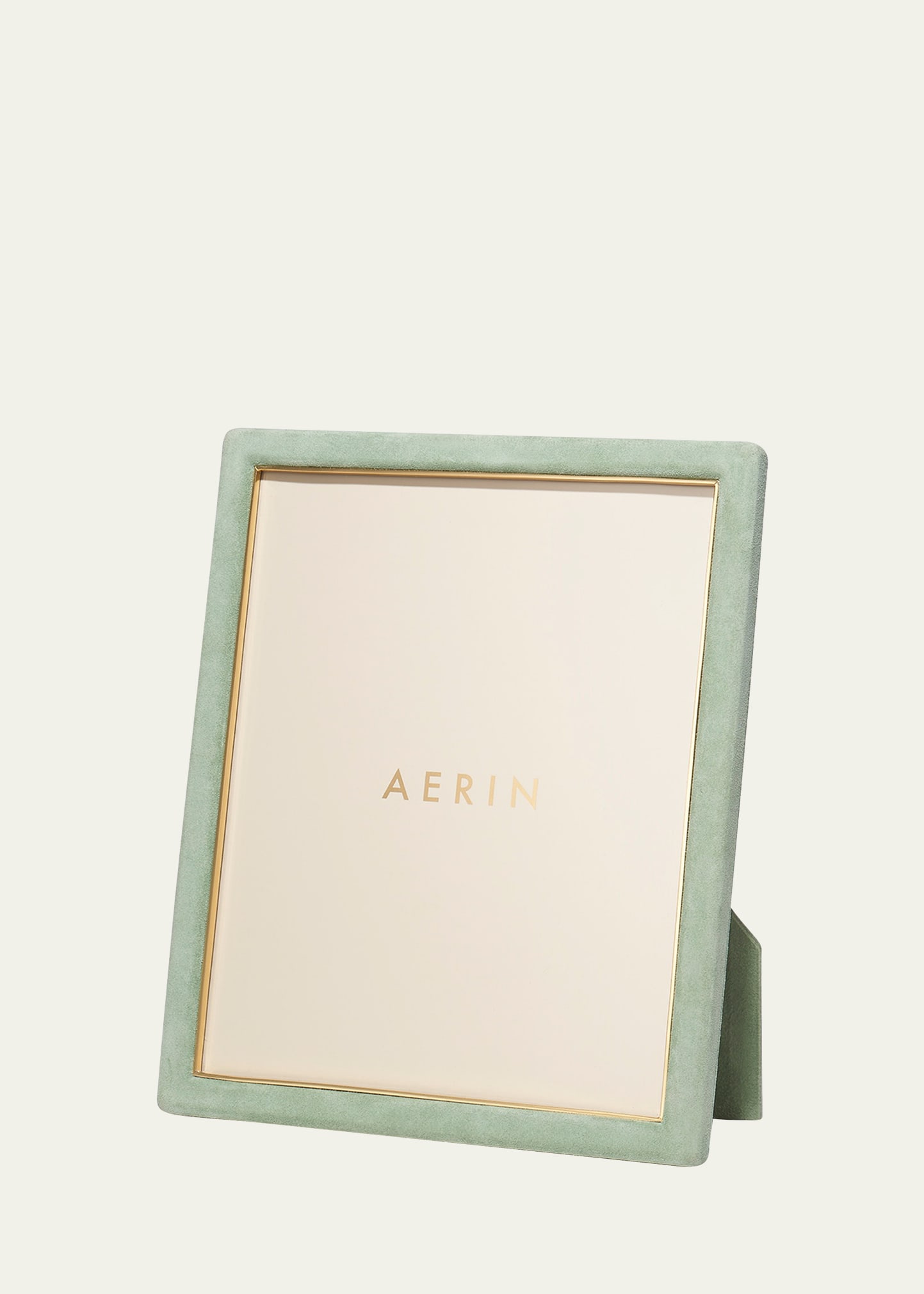 AERIN Sage Piero Suede Frame 8x10 Bergdorf Goodman