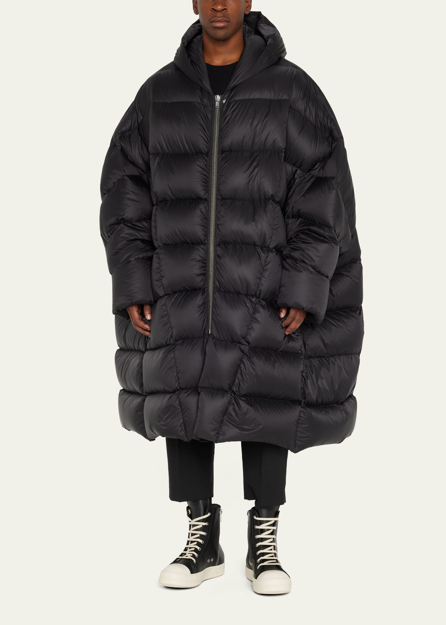 Rick Owens Men's Duvet Jumbo Peter Coat - Bergdorf Goodman