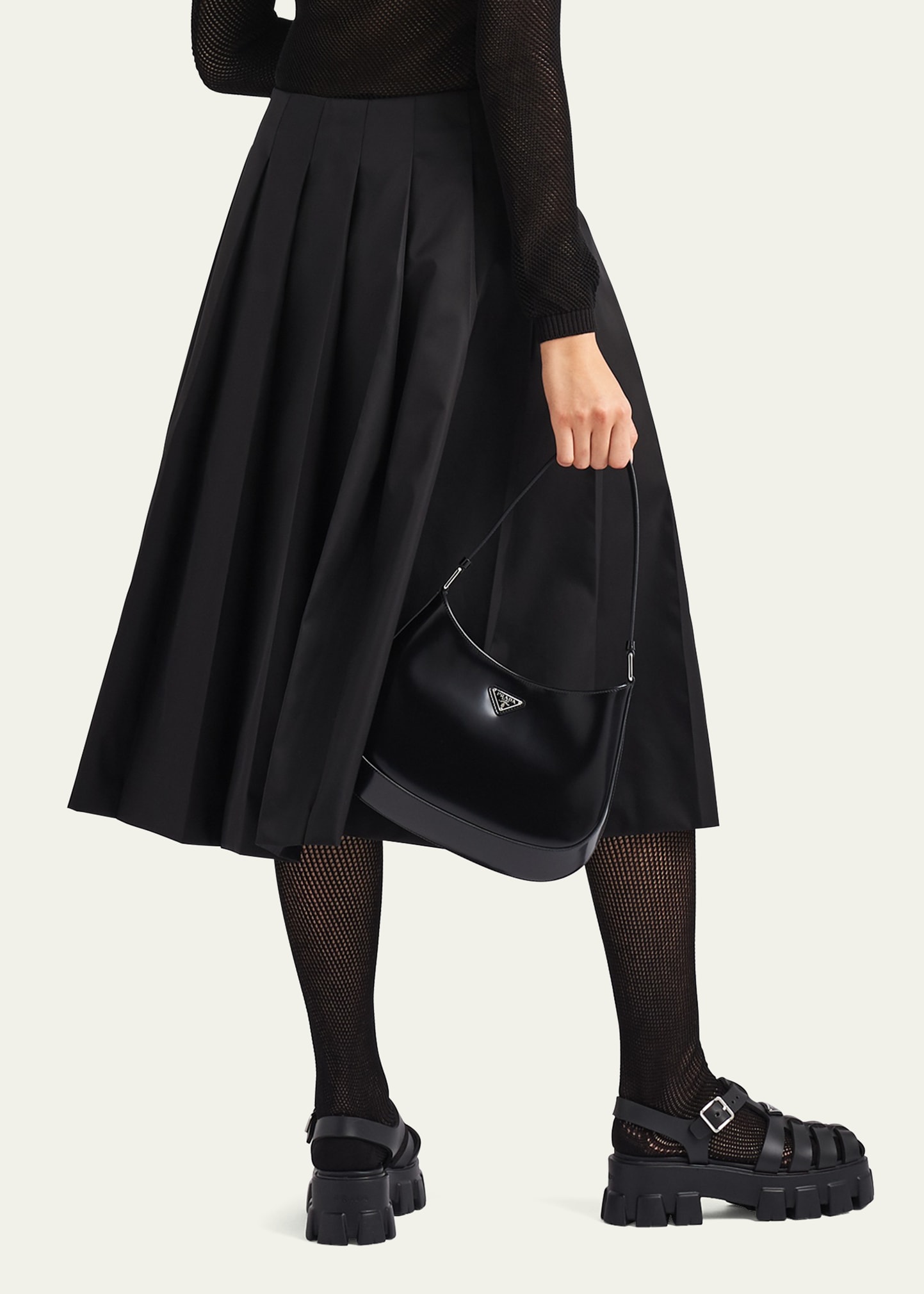 【関税込み】prada Nylon midi skirt Prada Full Light Re-Nylon Skirt | Saks Fifth Avenue