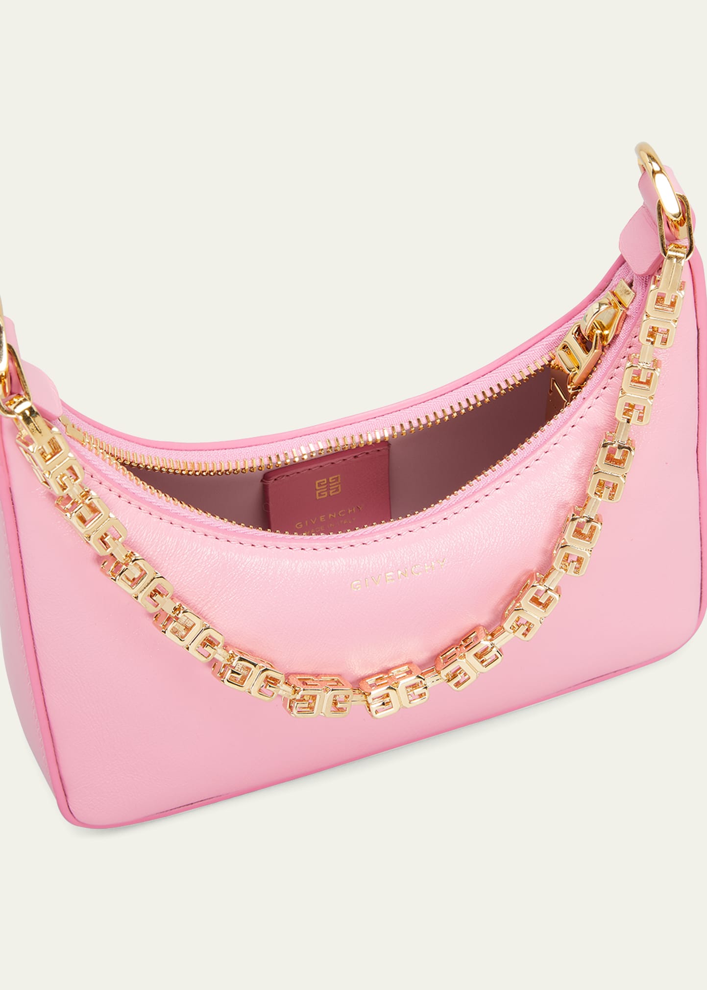 Givenchy Moon Cut Out Mini Shoulder Bag in Leather with