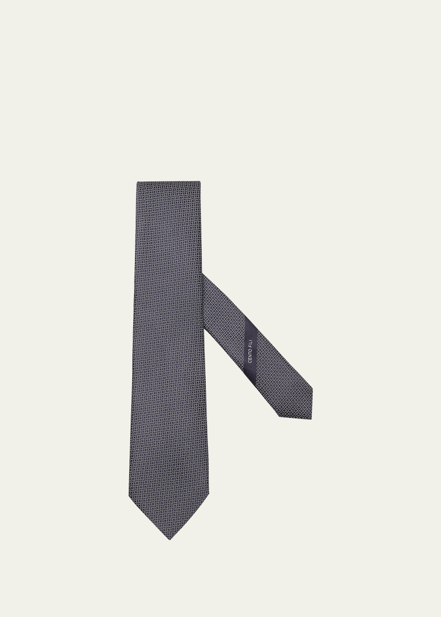 ZEGNA Men's 100 Fili Silk Jacquard Tie