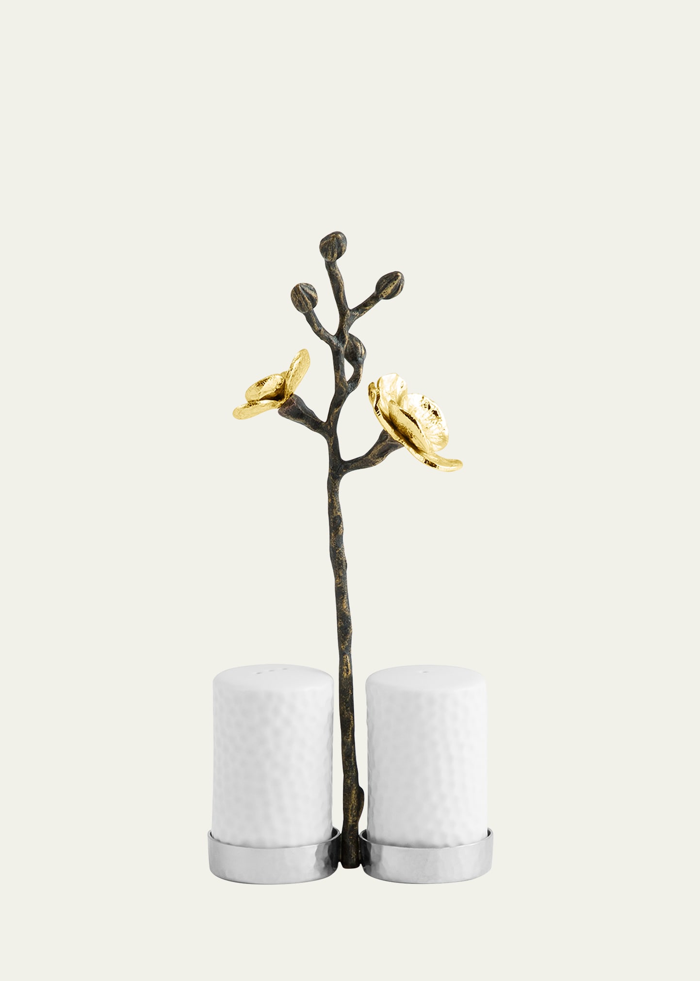 Michael Aram Gold Orchid Salt and Pepper Set - Bergdorf Goodman