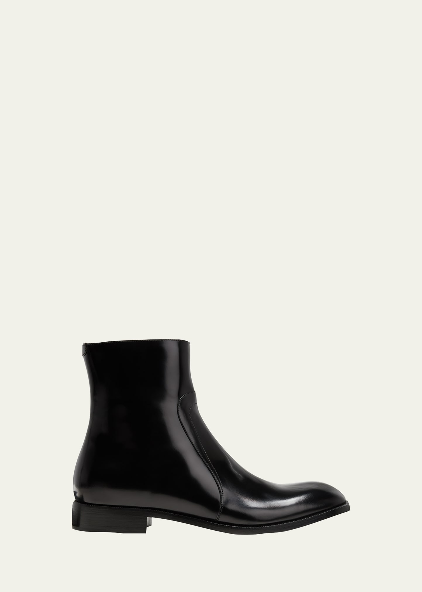 Maison Martin Margiela zip detail open toe ankle boots Black Leather  ref.76174 - Joli Closet