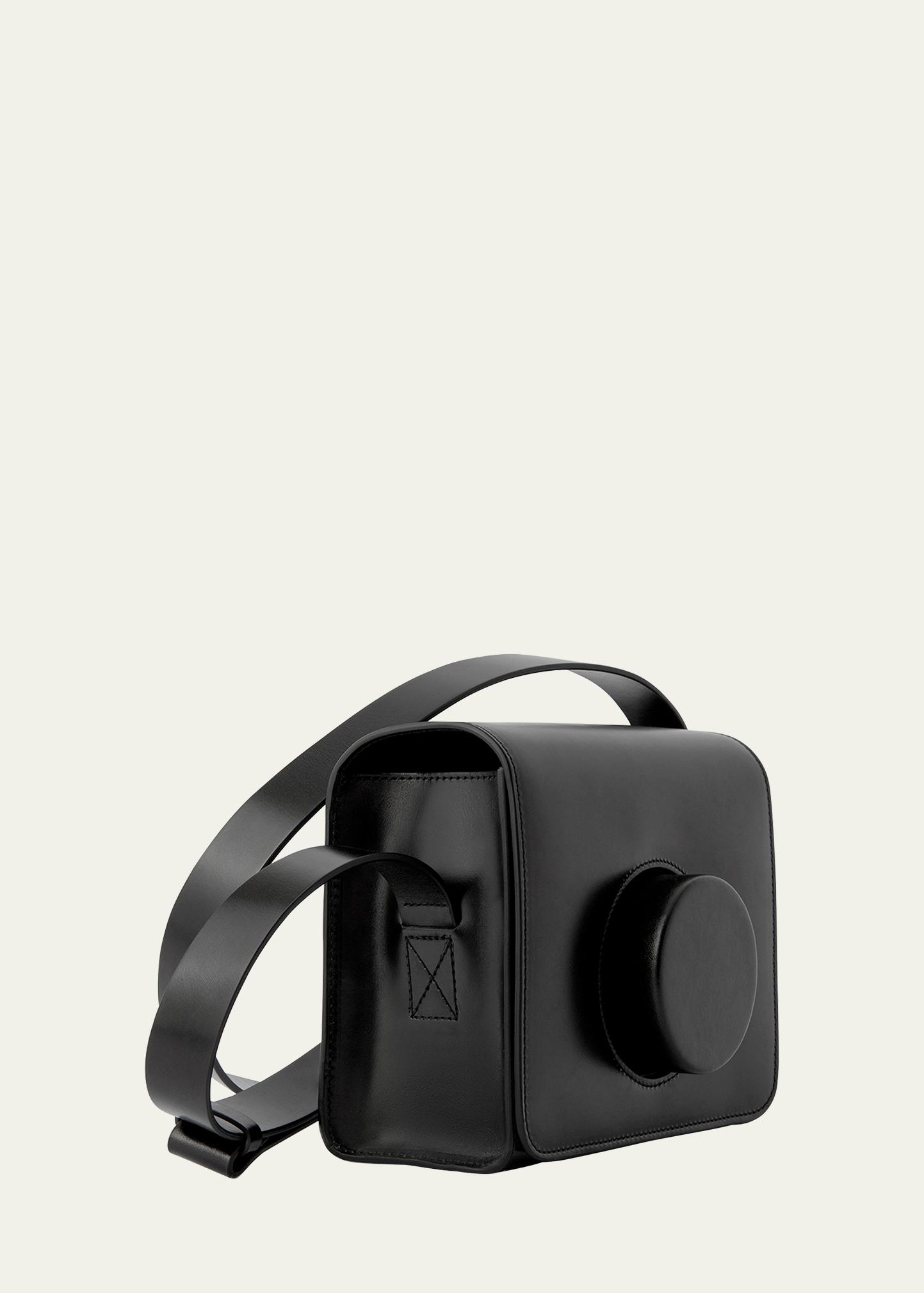 LEMAIRE Flap Leather Camera Crossbody Bag - Bergdorf Goodman