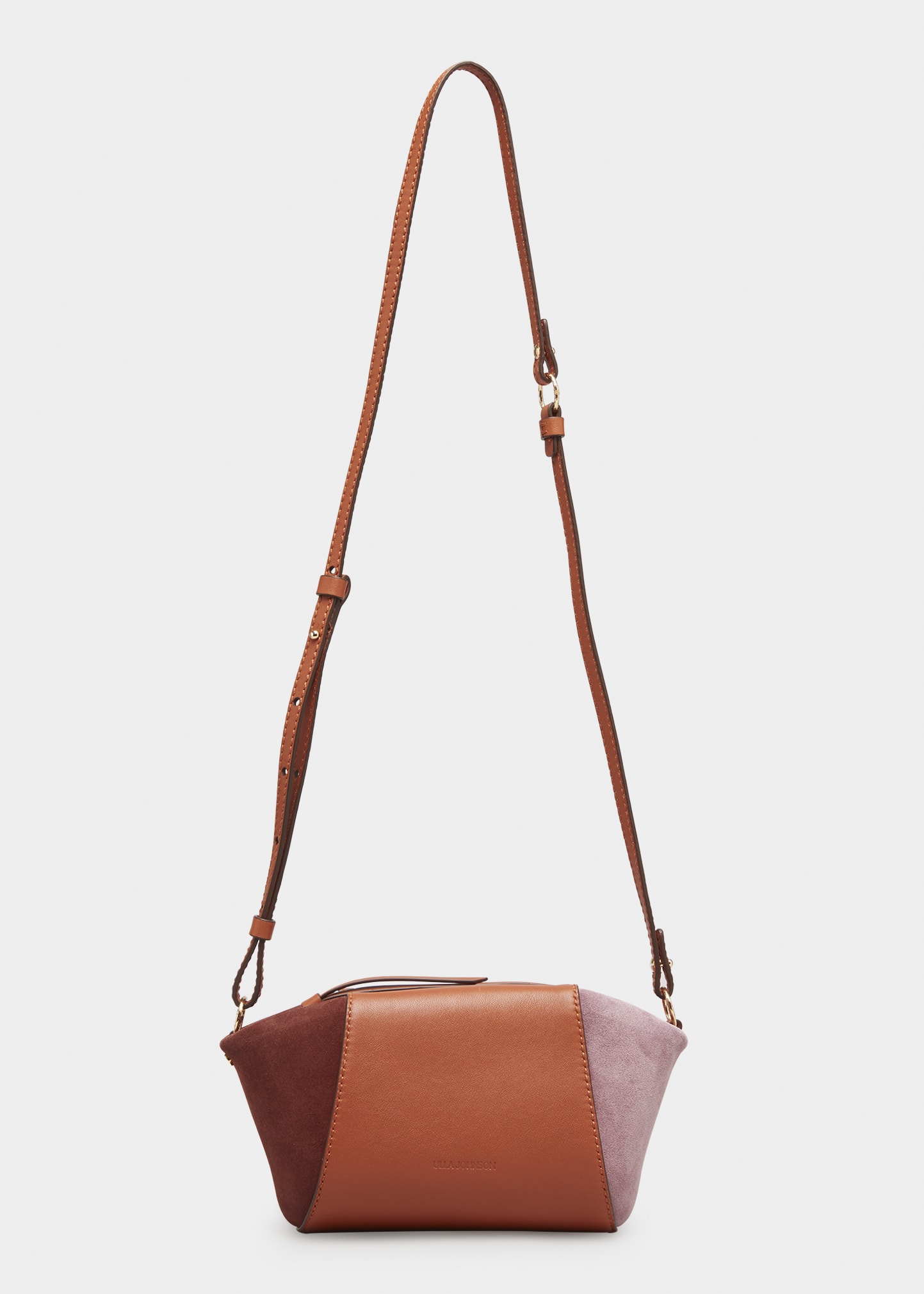 Ulla Johnson Imogen Small Convertible MixLeather Crossbody Bag Big