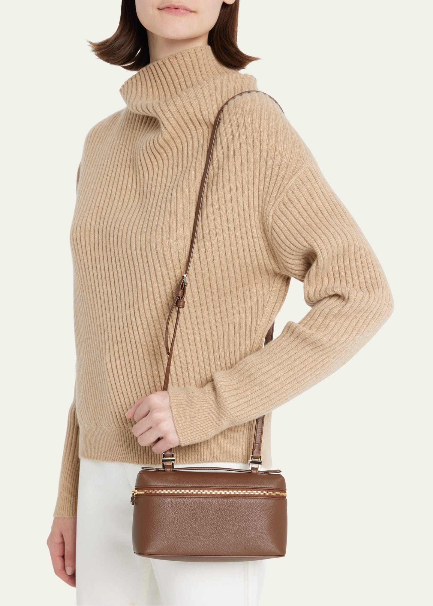 Loro Piana Extra Pocket L19 Leather Bag - Bergdorf Goodman