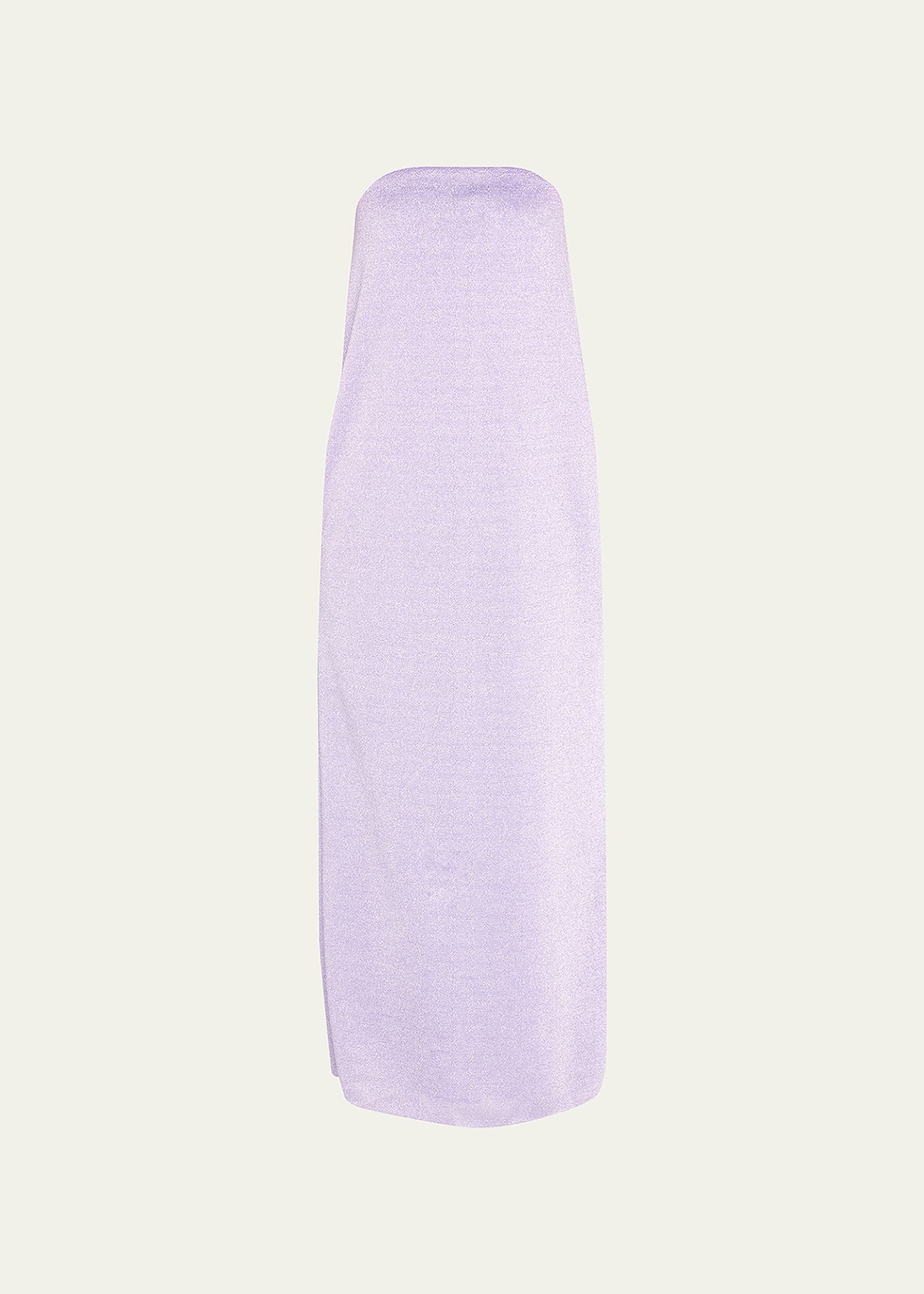 Tibi Haze Sparkly Strapless Maxi Dress