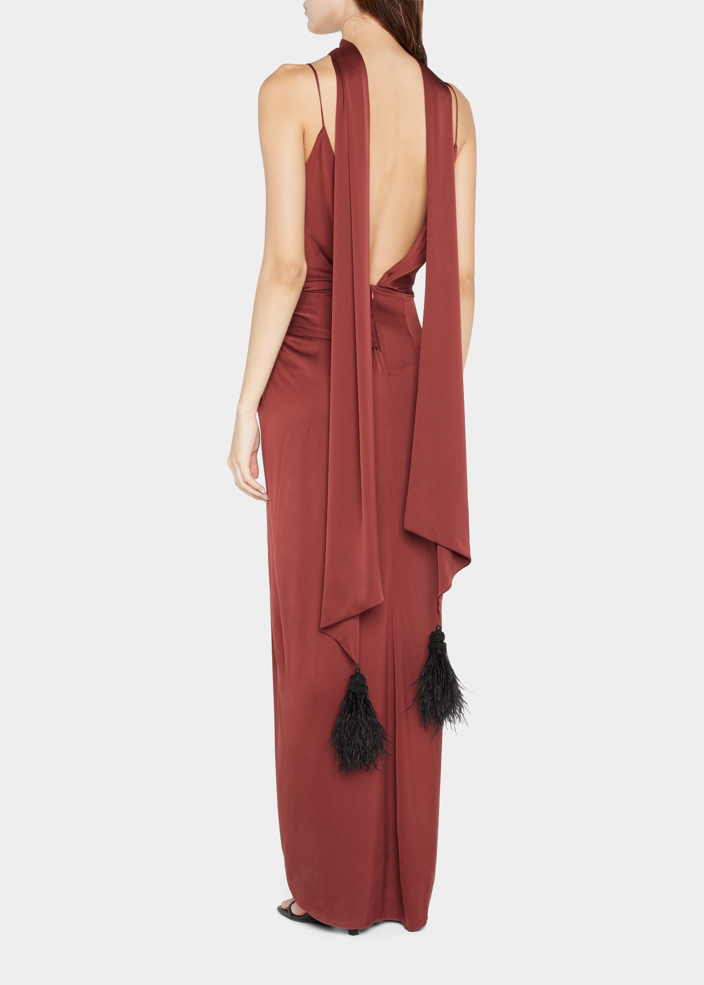 【定価4.6万✨】Deuxieme Classe カシミヤ混　maxi gown Shop the Cassiopeia Open Back Maxi Dress Grape