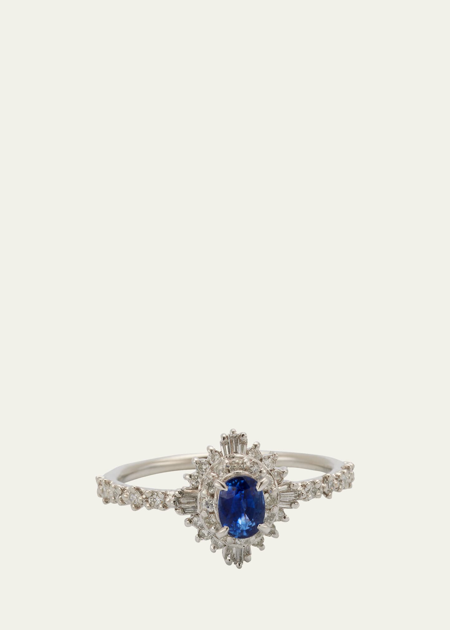 YUTAI Sapphire and Diamond Revive Ring