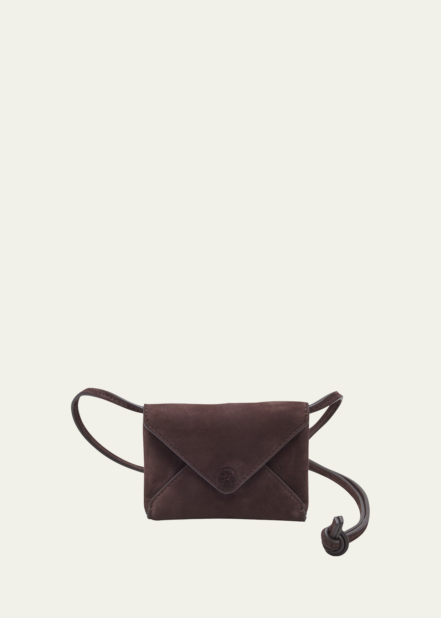 THE ROW Men s Mini Envelope Leather Crossbody Bag