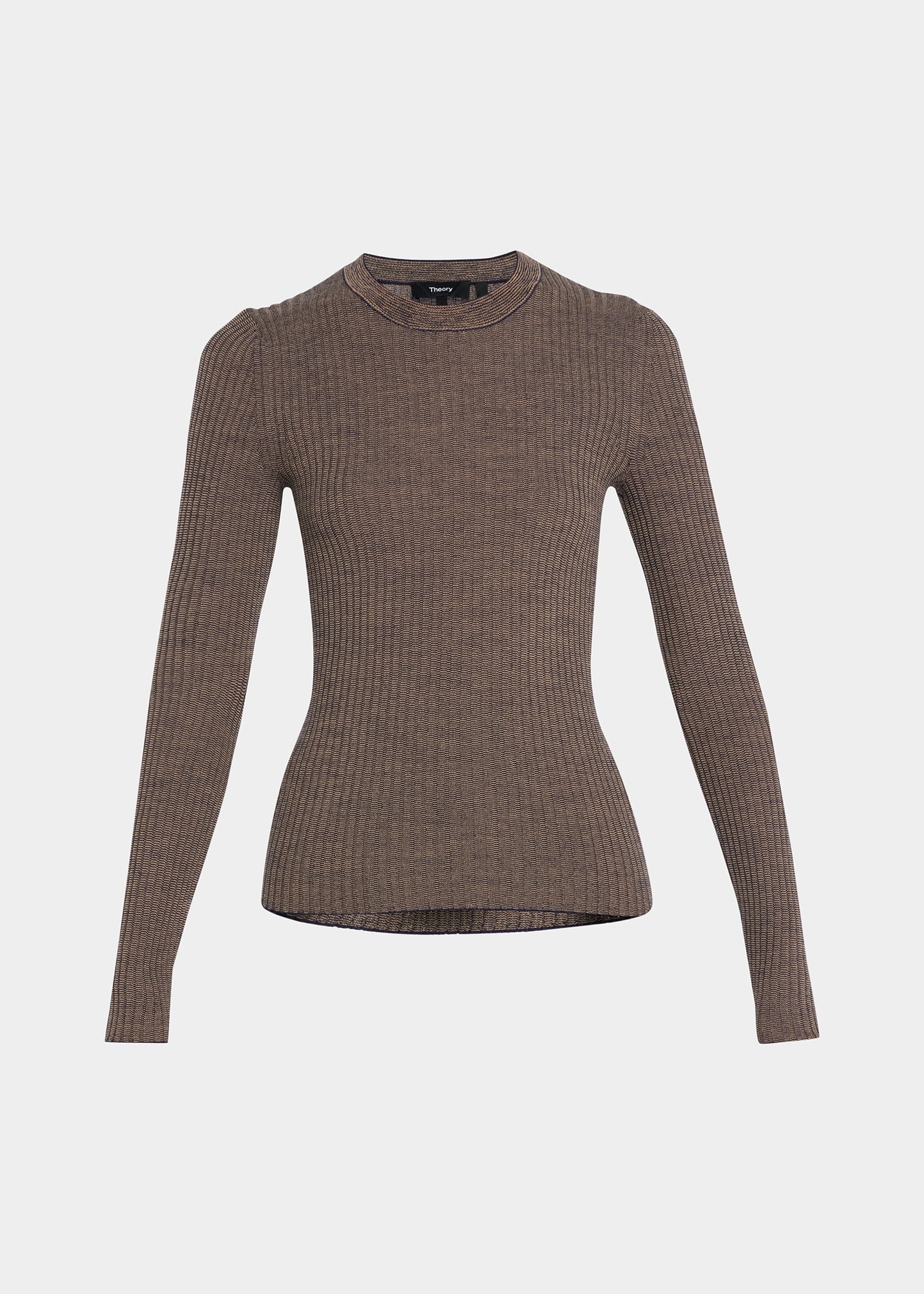 Theory Mirzi Regal Wool Stripe Pullover Top - Bergdorf Goodman