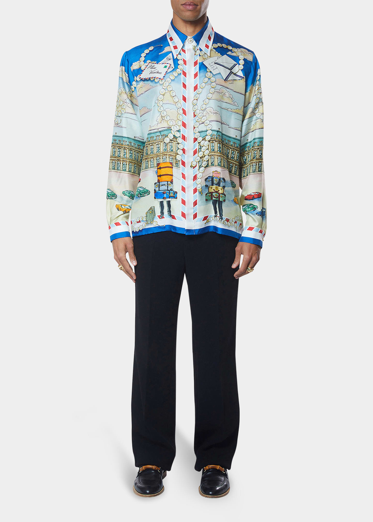 casablanca silk shirt dress Casablanca
