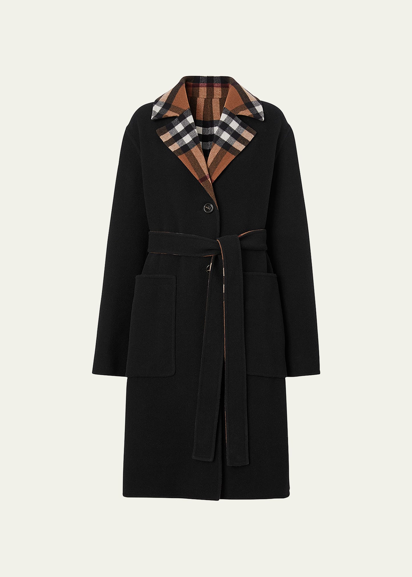 関税送料込Burberry Belted Reversible Coat Burberry Dorea Belted Reversible Coat | Neiman Marcus