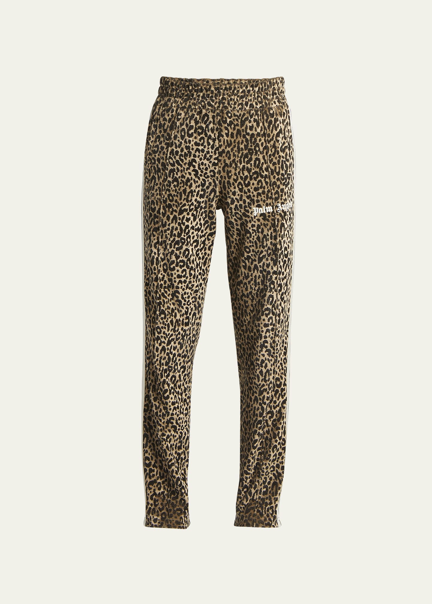Palm Angels Men's Leopard Jacquard Track Pants - Bergdorf Goodman