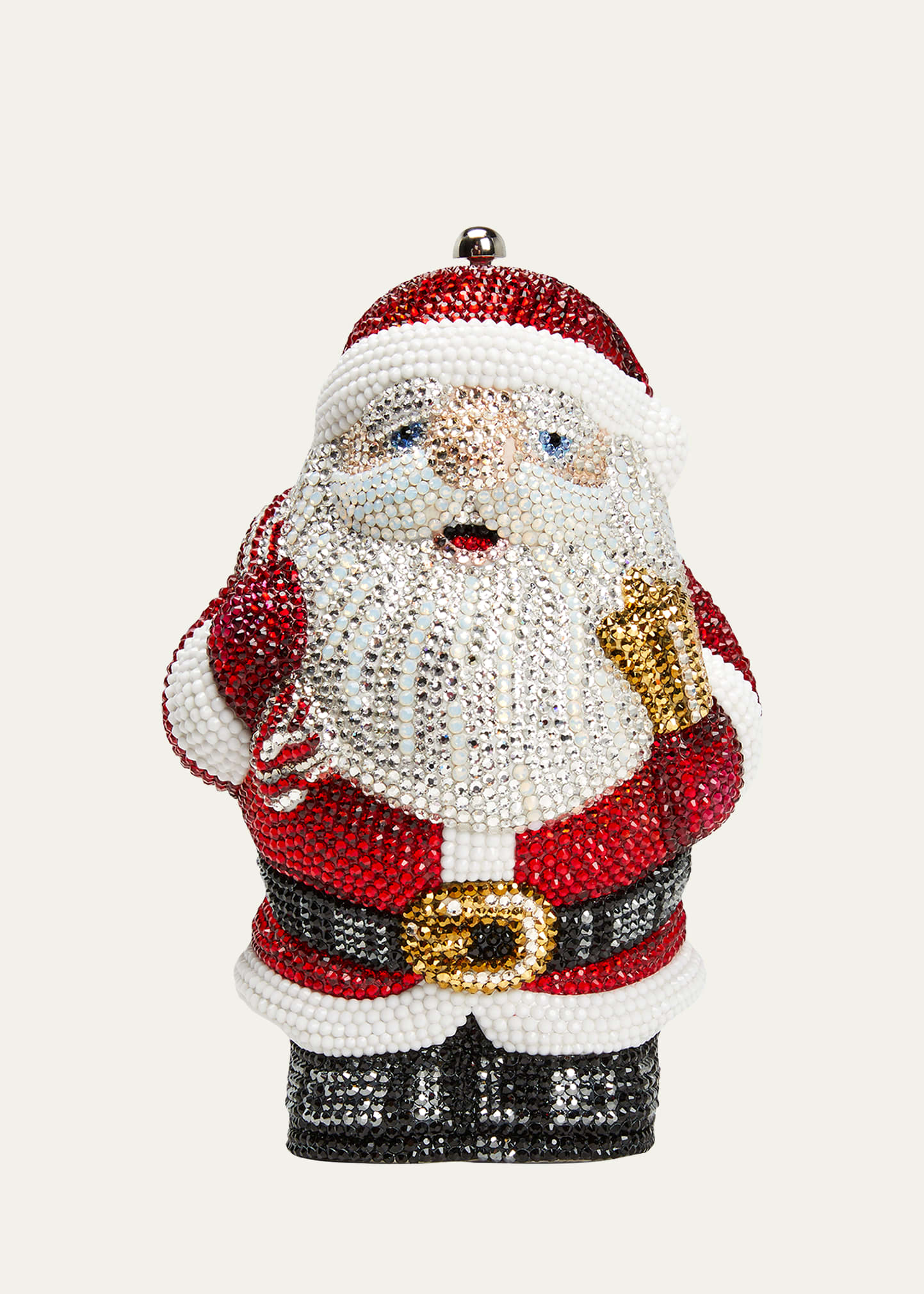Judith Leiber Couture Kris&rsquo; Santa Minaudiere