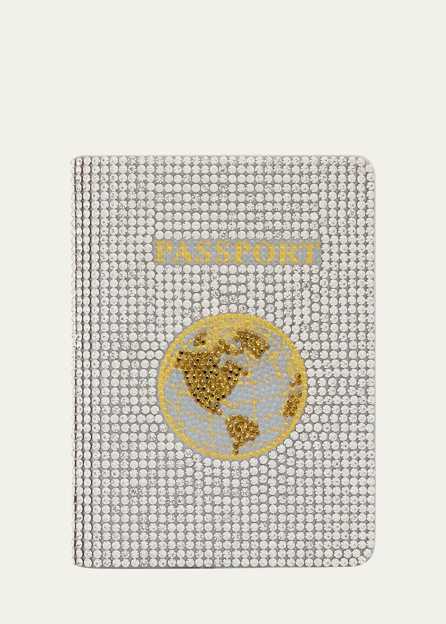 Judith Leiber Couture Allover Crystal Passport Holder