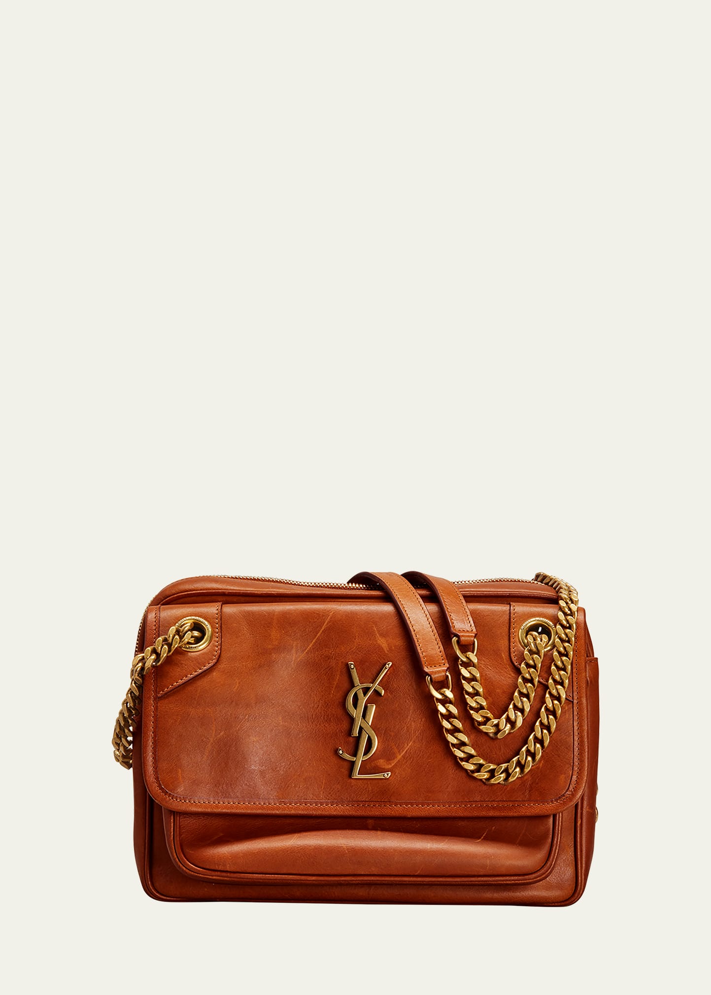 Saint Laurent Medium Niki Bag in Natural