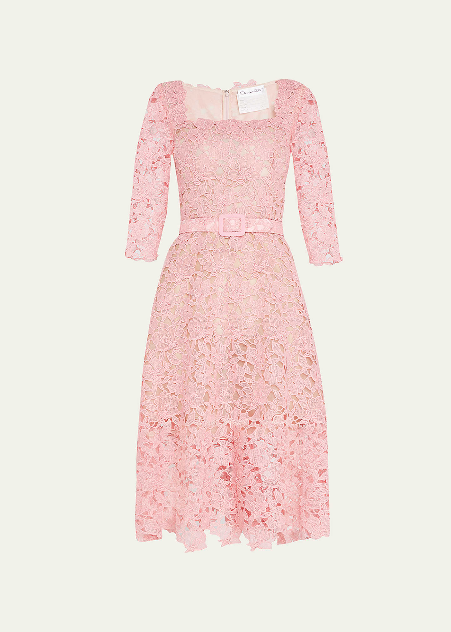 vintage lace maxi dress Belle Vintage Floral Lace Off Shoulder Maxi Dress - Cream white main image 0